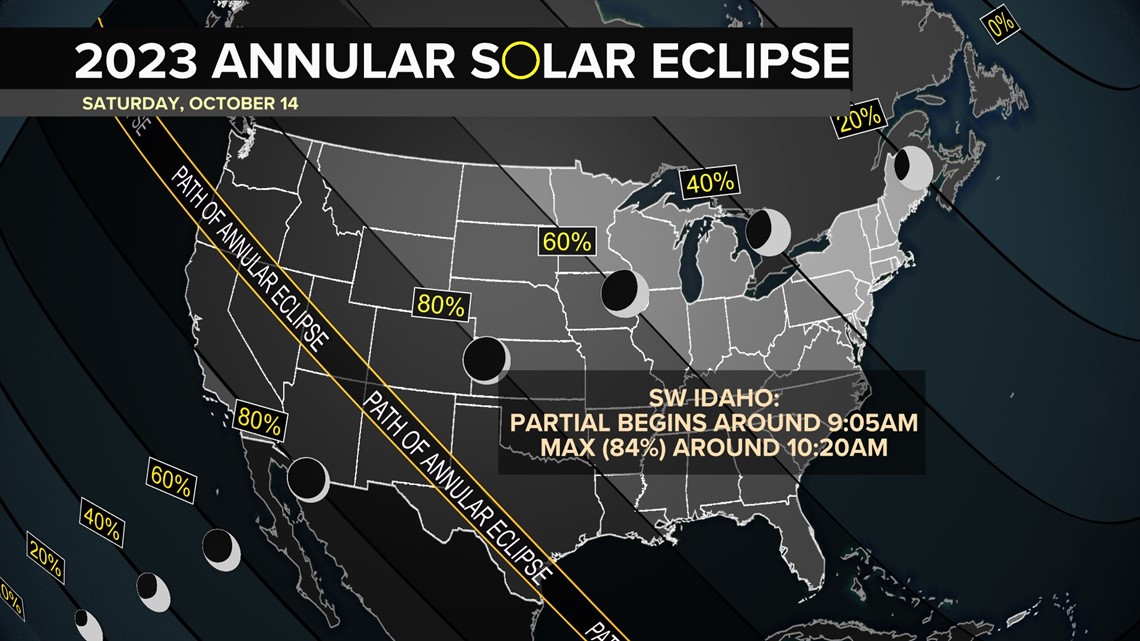 Annular solar eclipse in Oct. 2023: Where to watch in Oregon