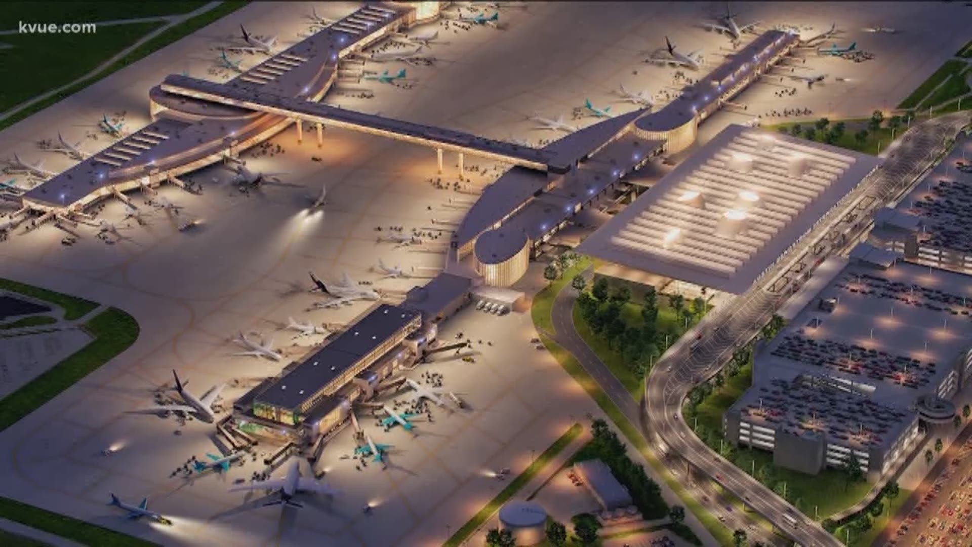 By 2040, the plan is to equip the airport to handle up to 40 million flyers per year.