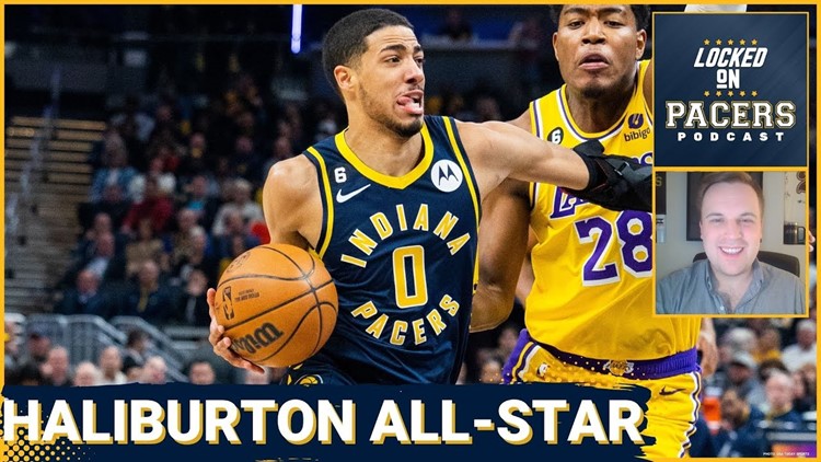 Tyrese Haliburton is named an All-Star. Indiana Pacers lose to Los Angeles Lakers