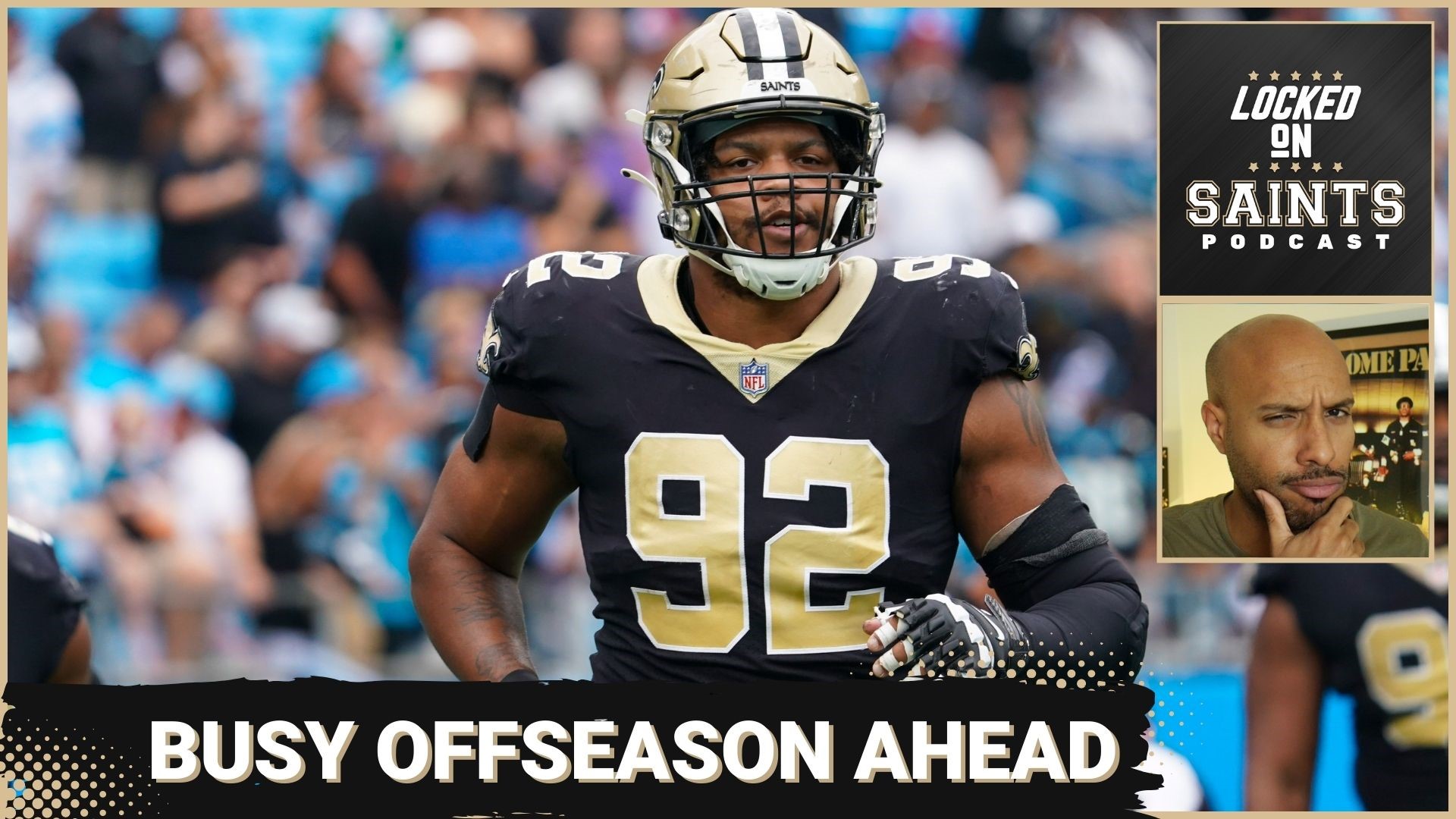 Download Cameron Jordan New Orleans Saints Wallpaper