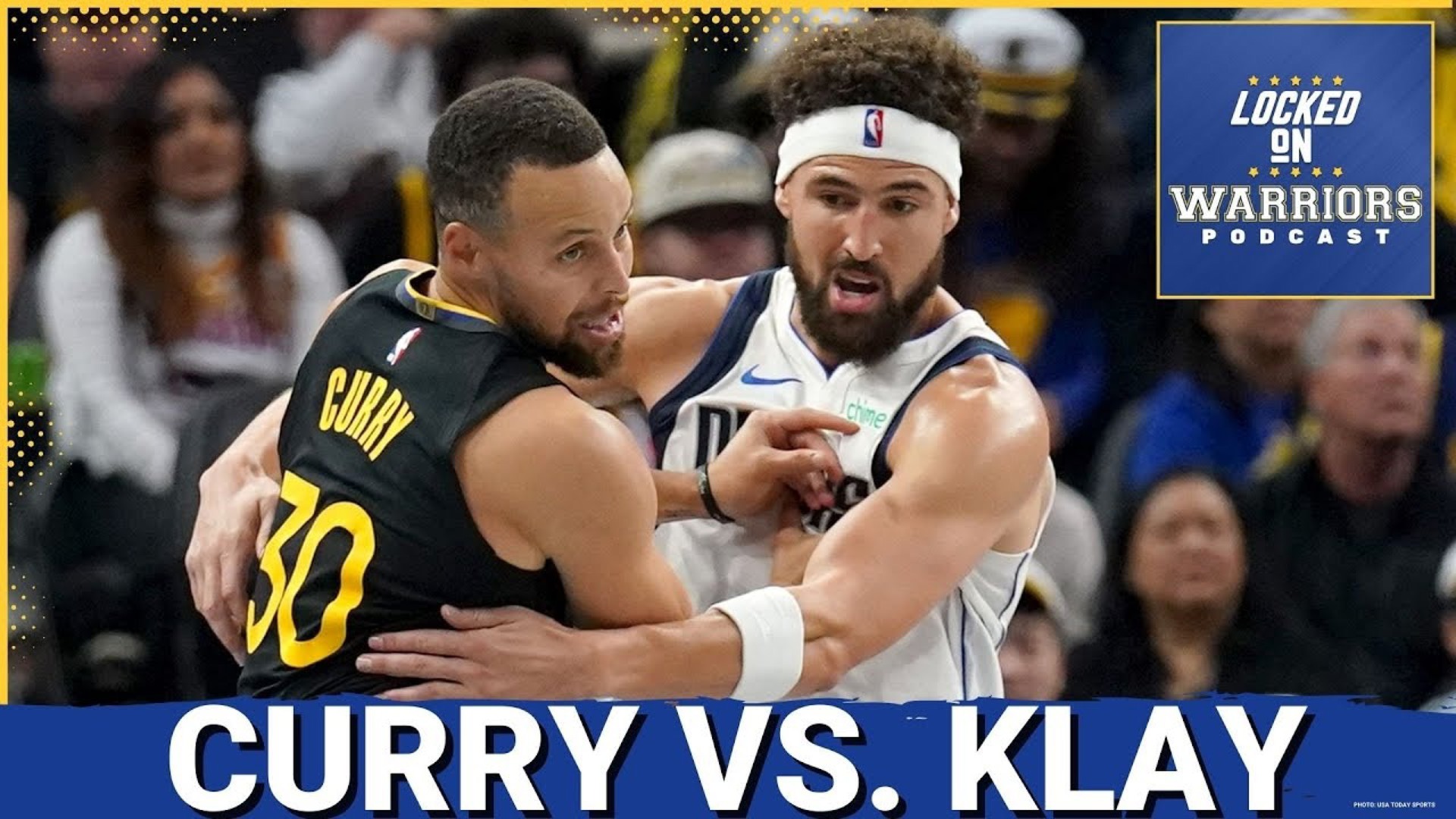 Steph Curry gave Klay Thompson and the Dallas Mavericks a night-night in the final moments, with Curry scoring the final 12 Golden State Warriors points.