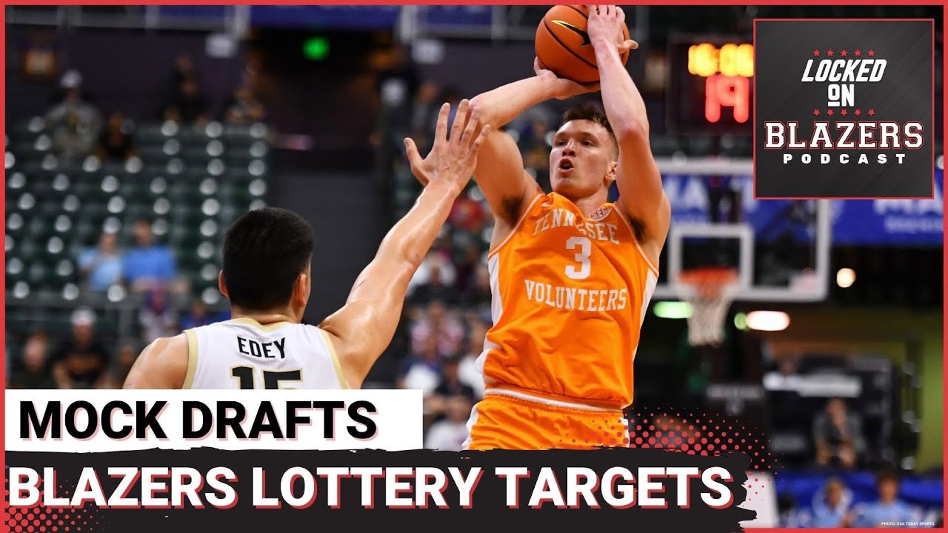 Mock Draft Roundup: Trail Blazers Lottery Targets Include Zach Edey, Dalton Knecht & Nikola Topic