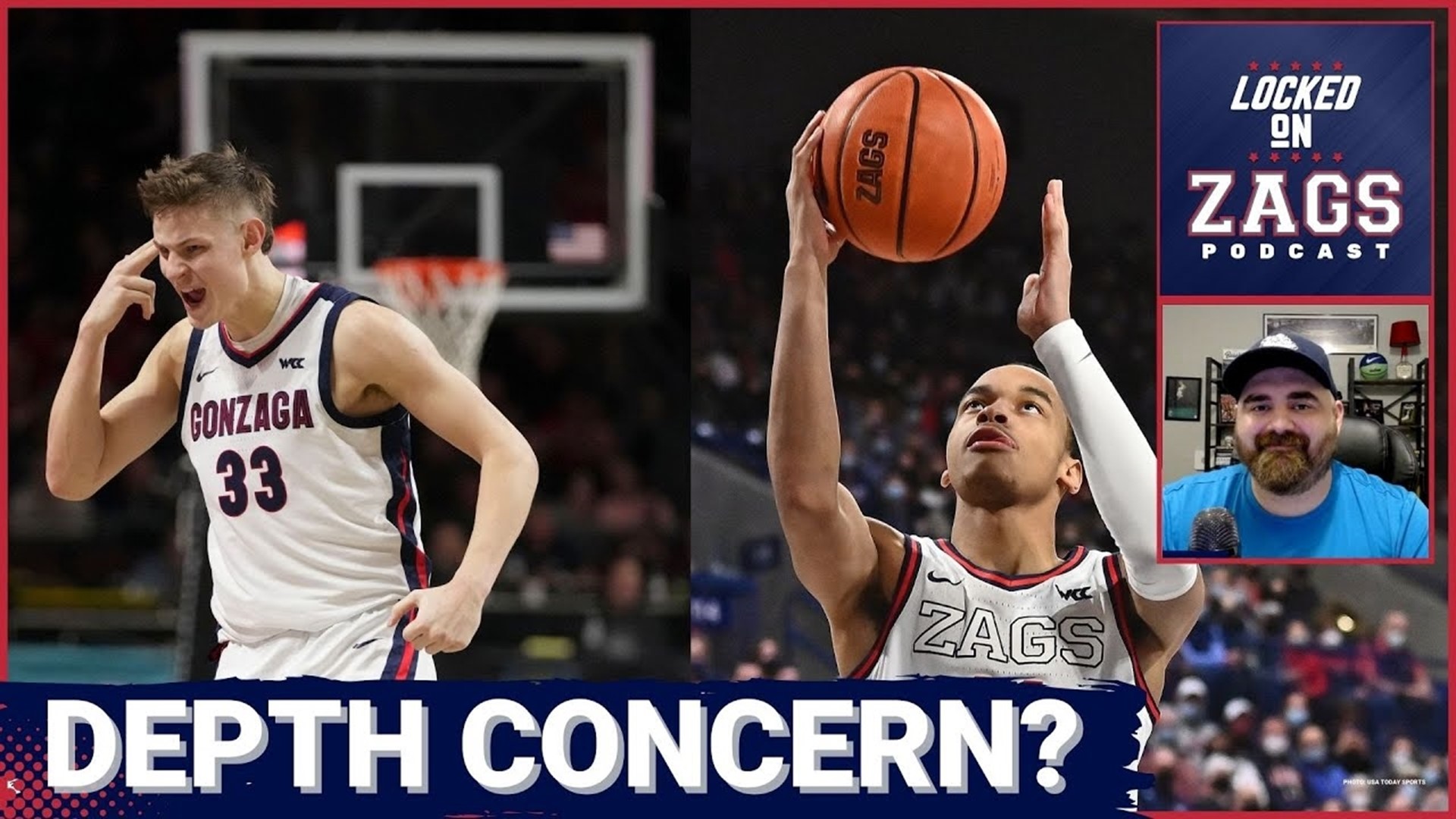 The Gonzaga Bulldogs have a bench unit of nearly entirely unproven players, with Jun Seok Yeo, Luka Krajnovic, Dusty Stromer, and Braden Huff.