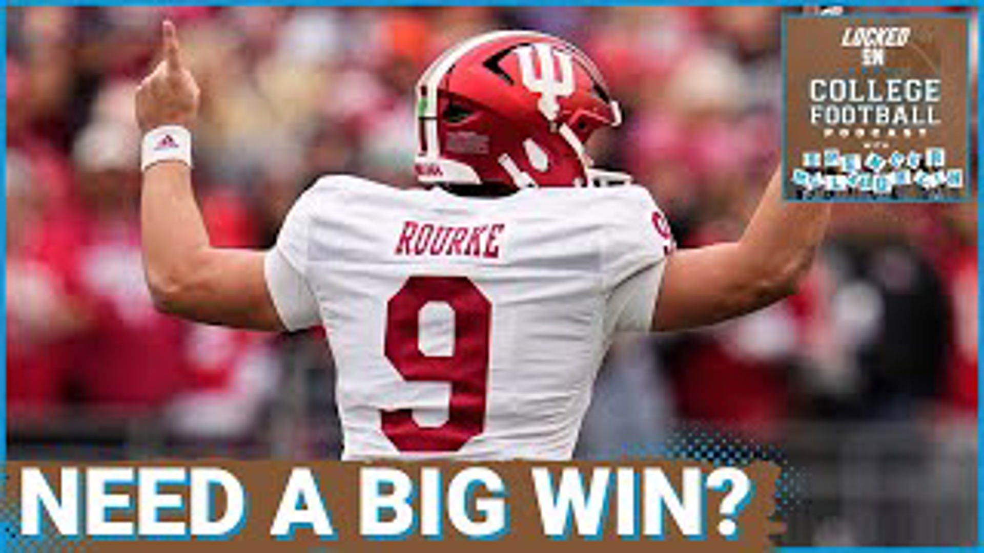 Indiana fell from #5 to #10 following their 38-15 defeat @ #2 Ohio State last week. While still in the Playoff picture heading into a rivalry game with Purdue.