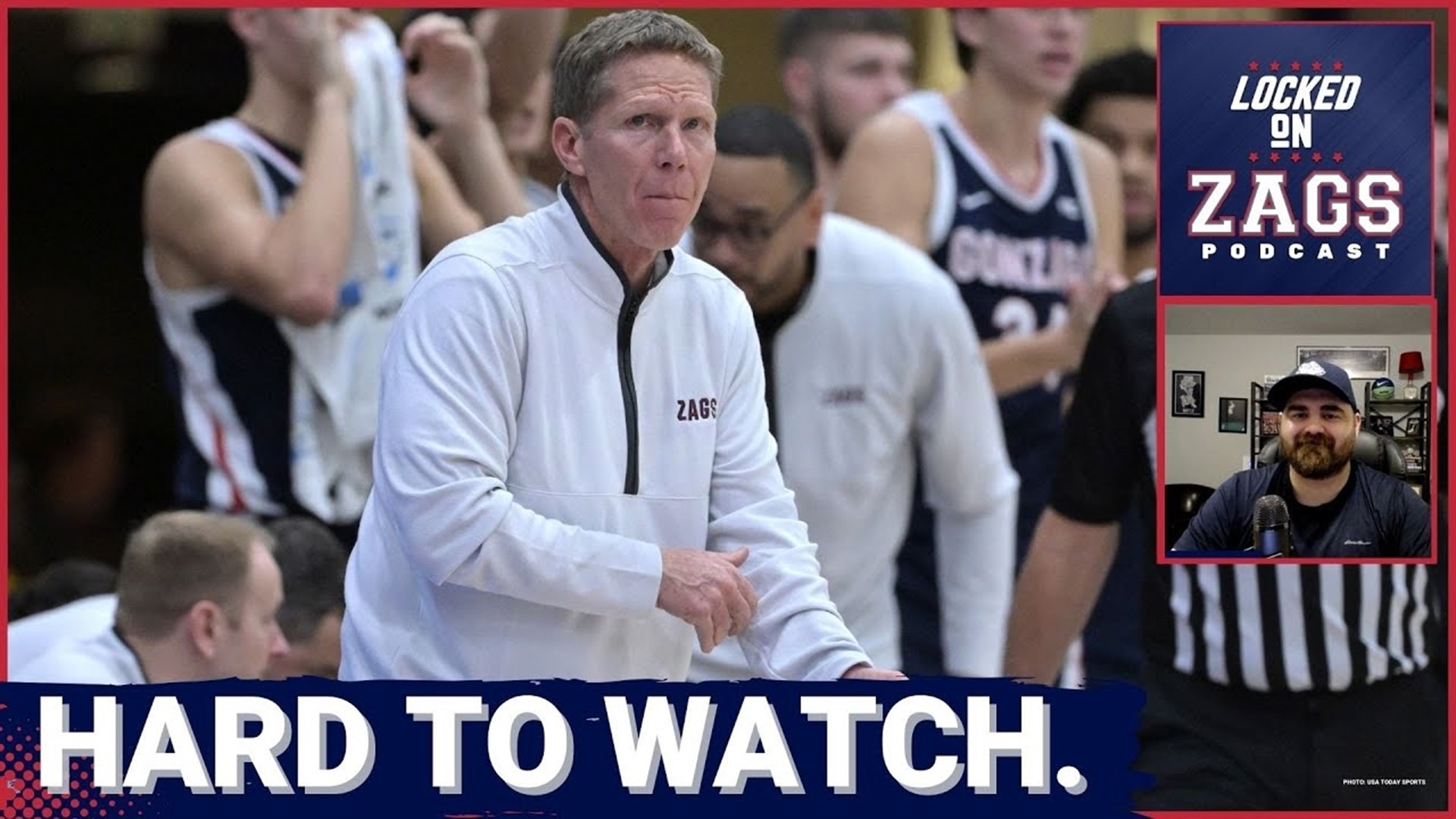 Mark Few and the Gonzaga Bulldogs were down at halftime against a winless Pacific Tigers team.