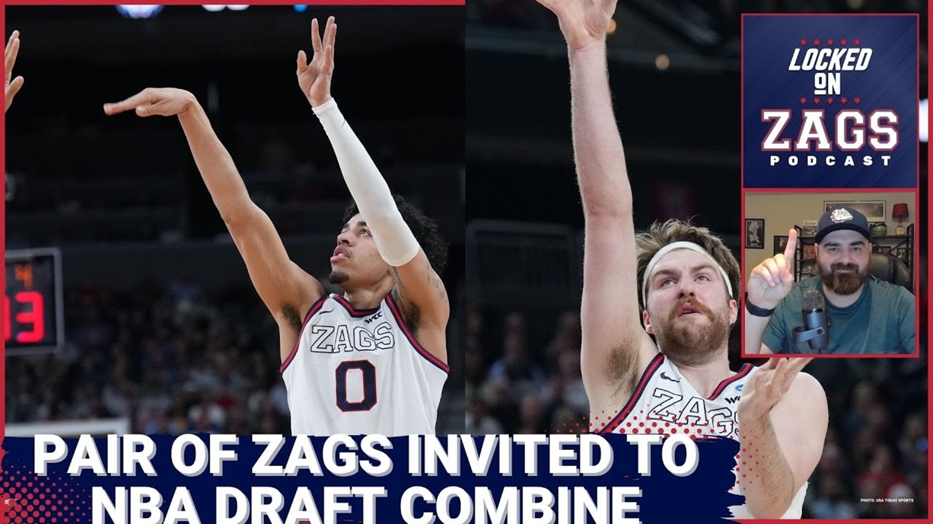 The NBA draft combine player list was revealed on Tuesday and a pair of Gonzaga Bulldogs, Drew Timme and Julian Strawther, were invited.
