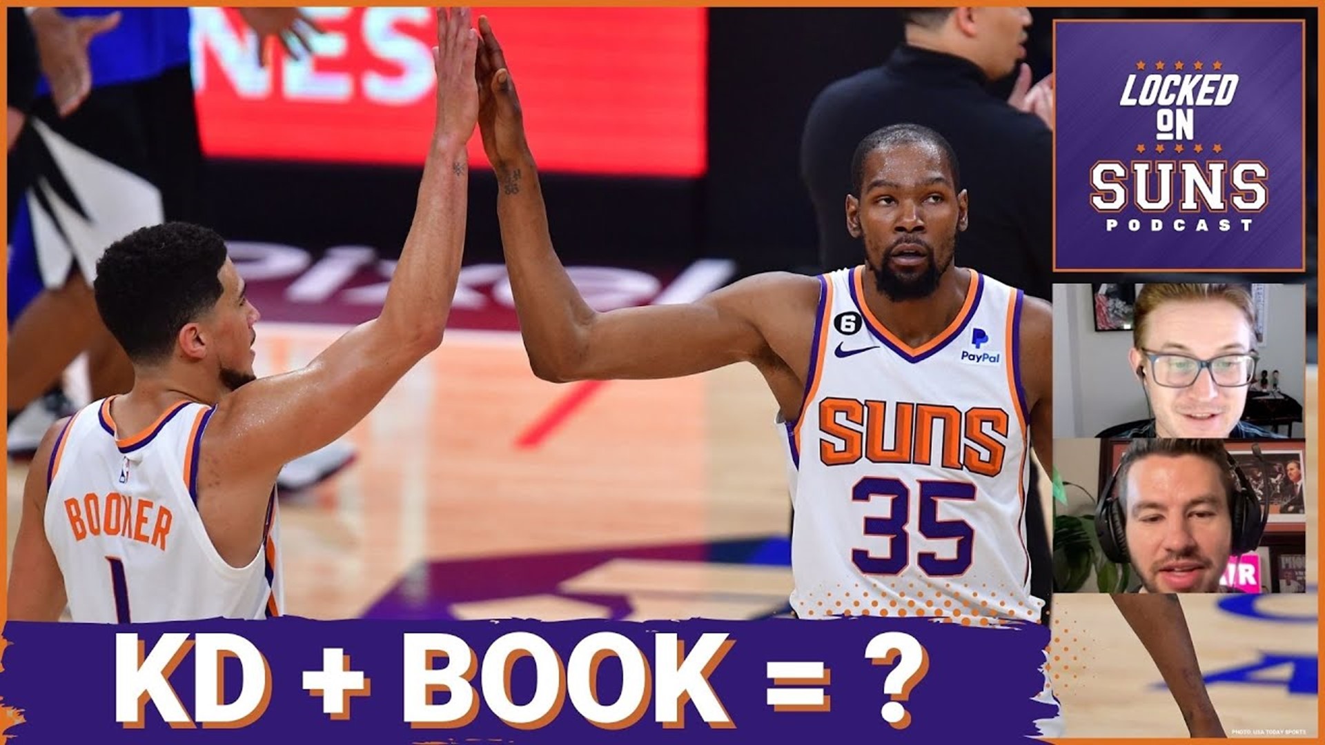 Phoenix Suns stars Devin Booker and Kevin Durant are among the best duos in the NBA, but where exactly do they rank?