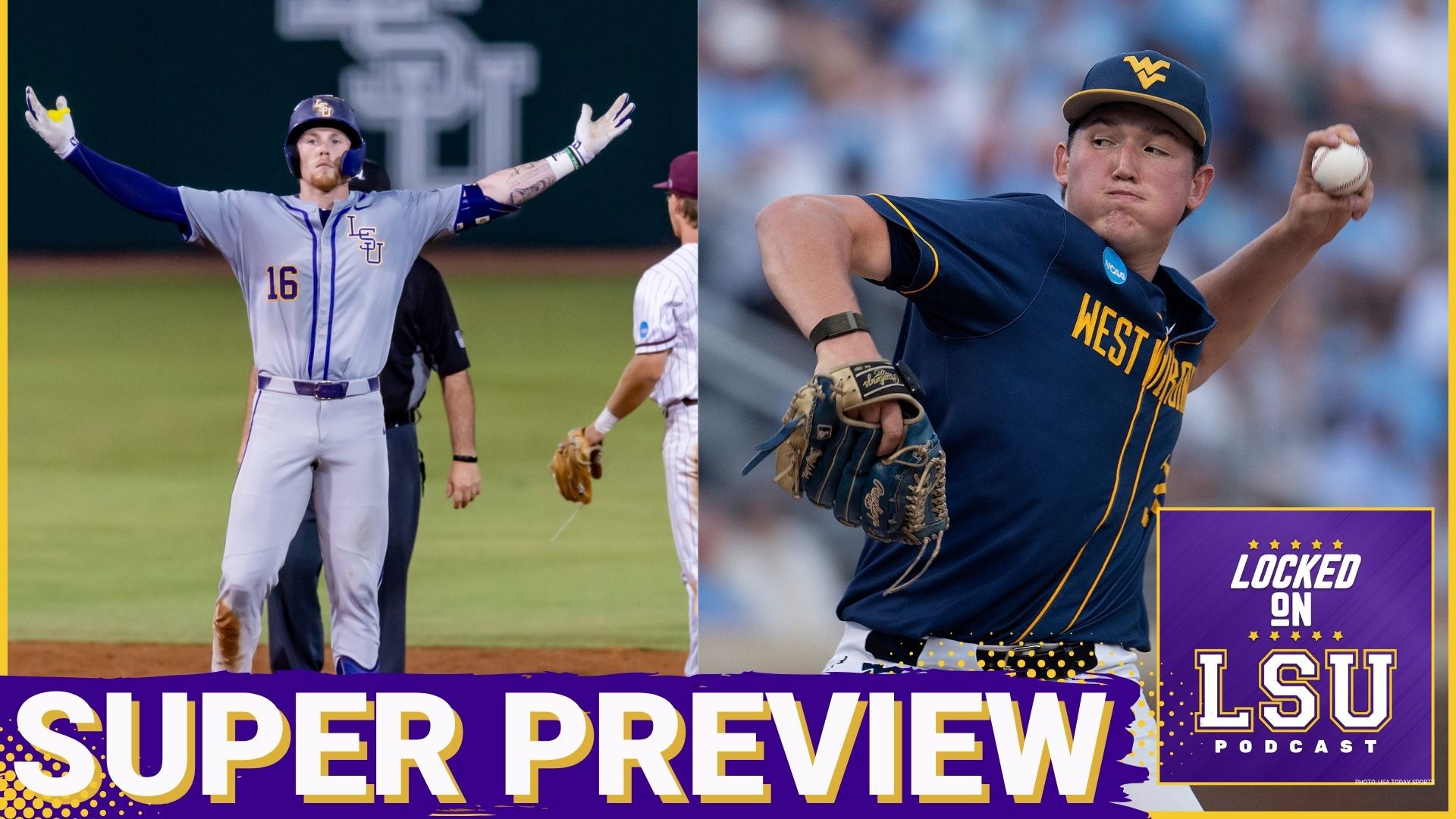 LSU vs. West Virginia — the Super Regional is HERE and Omaha is on the line! In this full preview, we break down everything you need to know heading into a massive w