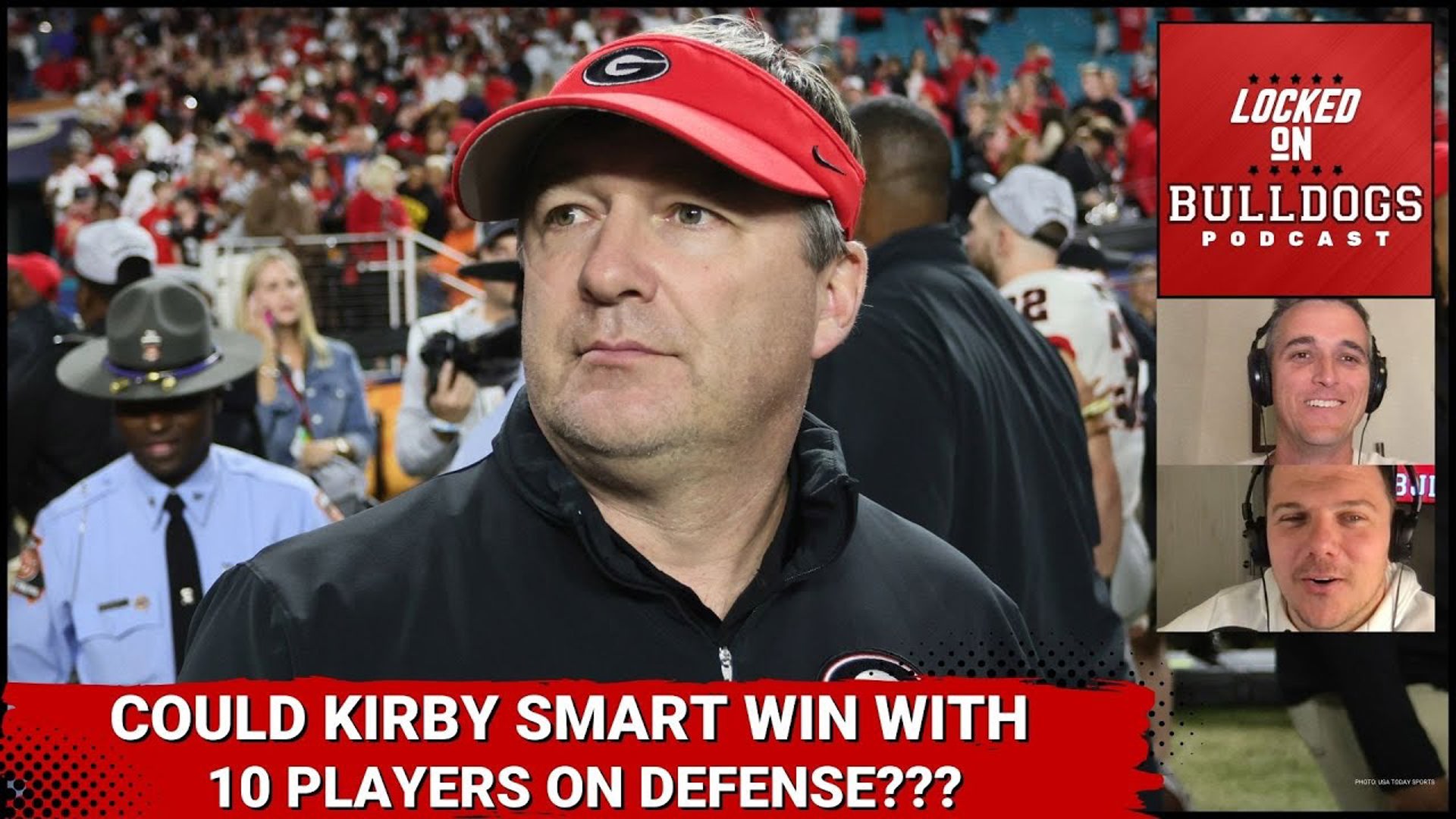 What if Georgia Football only had 10 guys on defense? Or three downs on offense??