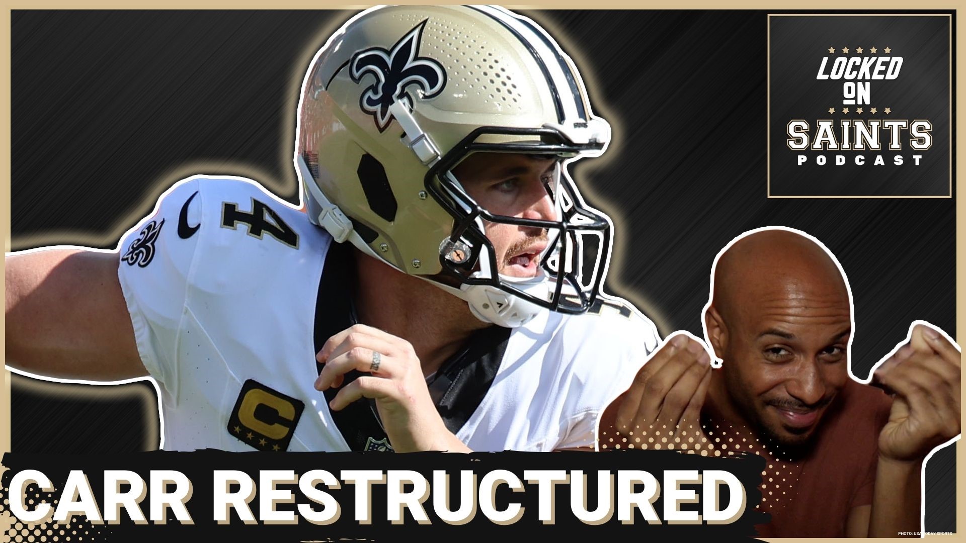 New Orleans Saints Save 23M With Derek Carr Restructure, But 2025 Not
