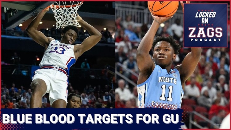 Gonzaga Bulldogs NCAA transfer portal targets: Kansas center Ernest Udeh and UNC guard D'Marco Dunn