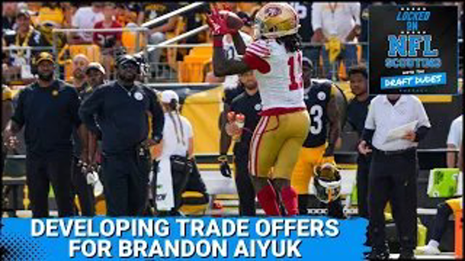 The rumors are swirling when it comes to the San Francisco 49ers and trading WR Brandon Aiyuk. What should a trade package look like?