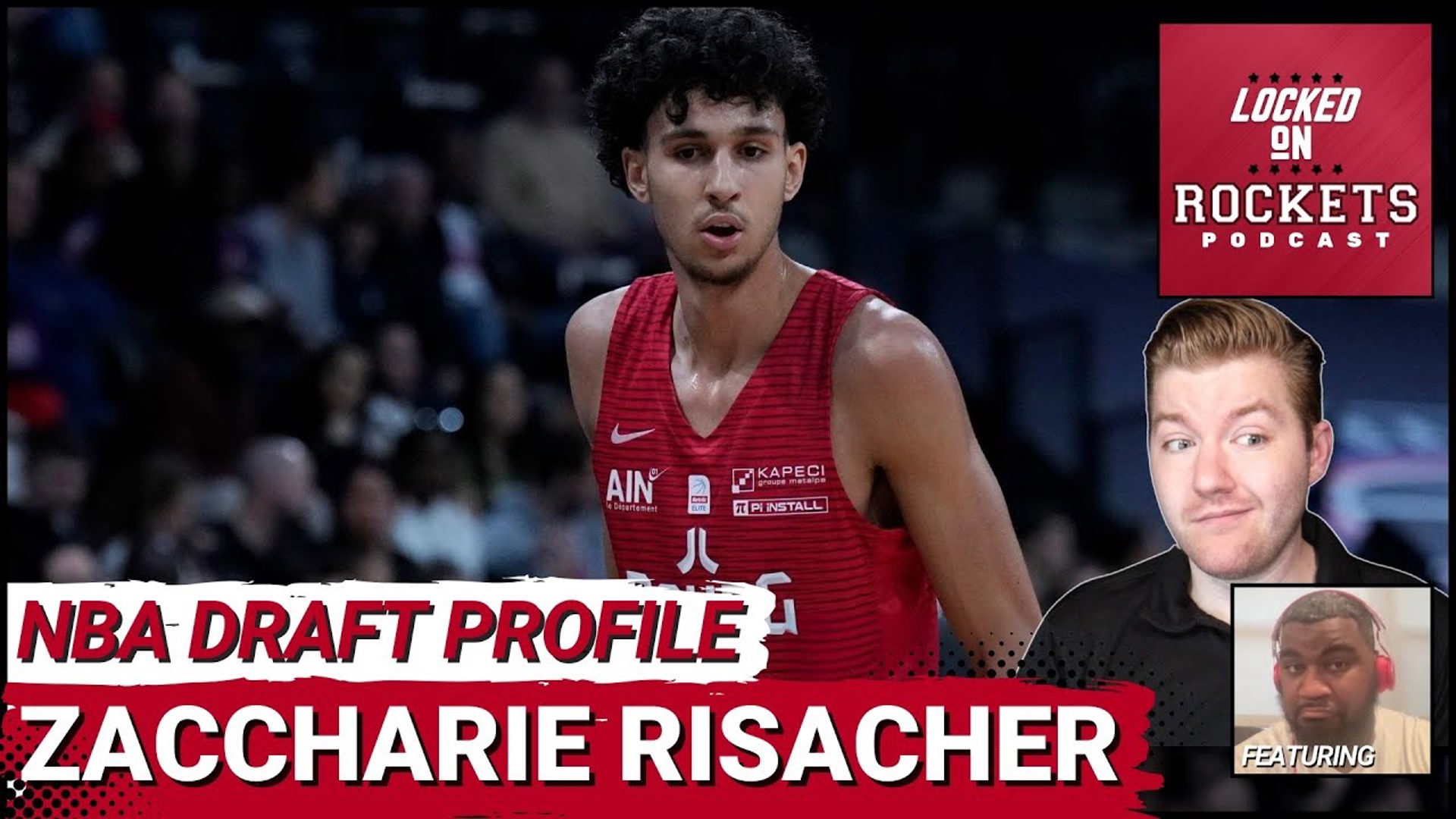 Zaccharie Risacher Houston Rockets 2024 NBA Draft Prospect Profile. Strengths, Weaknesses Fit & More