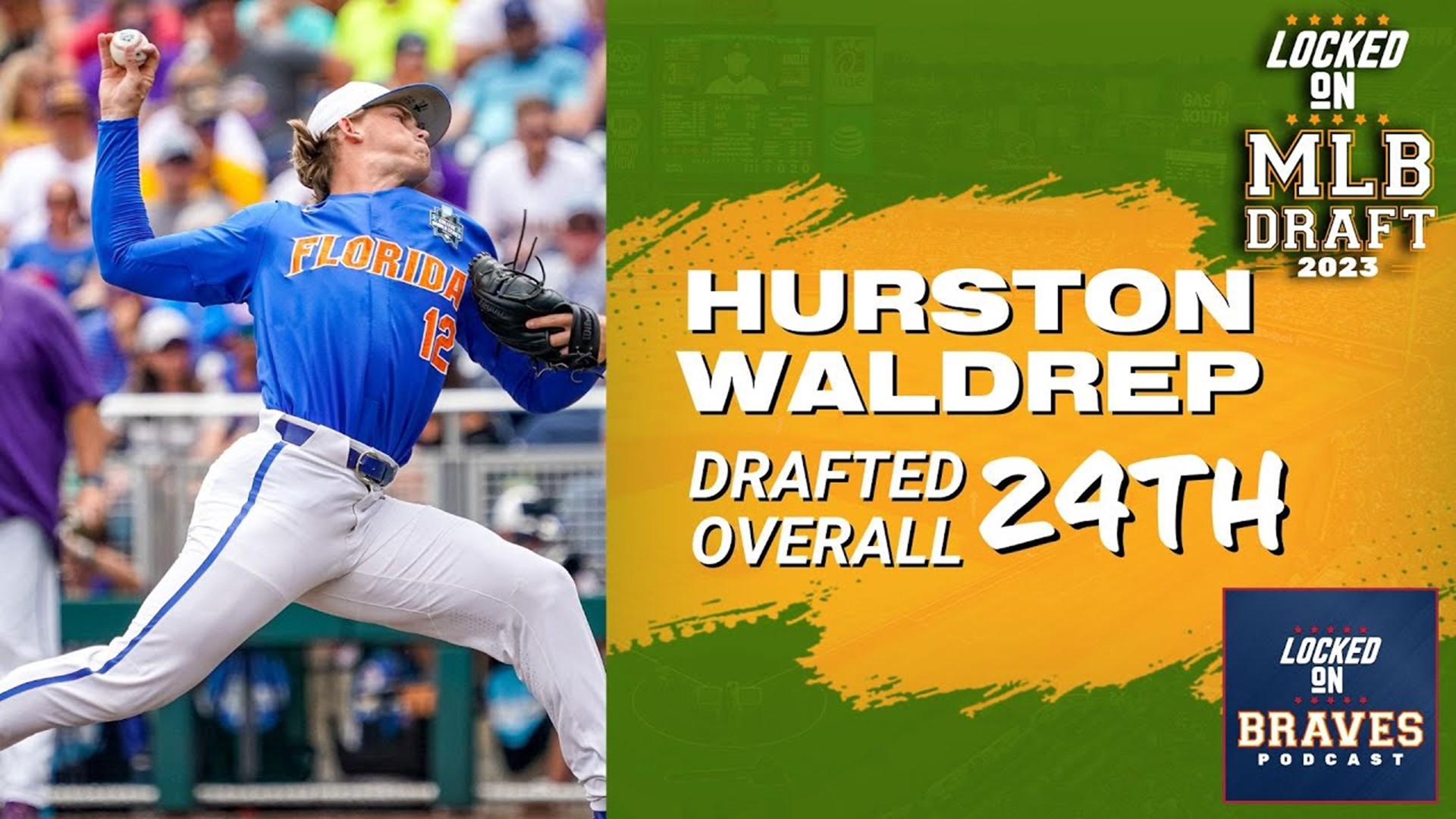 Hurston Waldrep was drafted by the Atlanta Braves. Locked On MLB Prospects host Lindsay Crosby is joined by Locked On Guardians host and MLB Draft expert Jeff