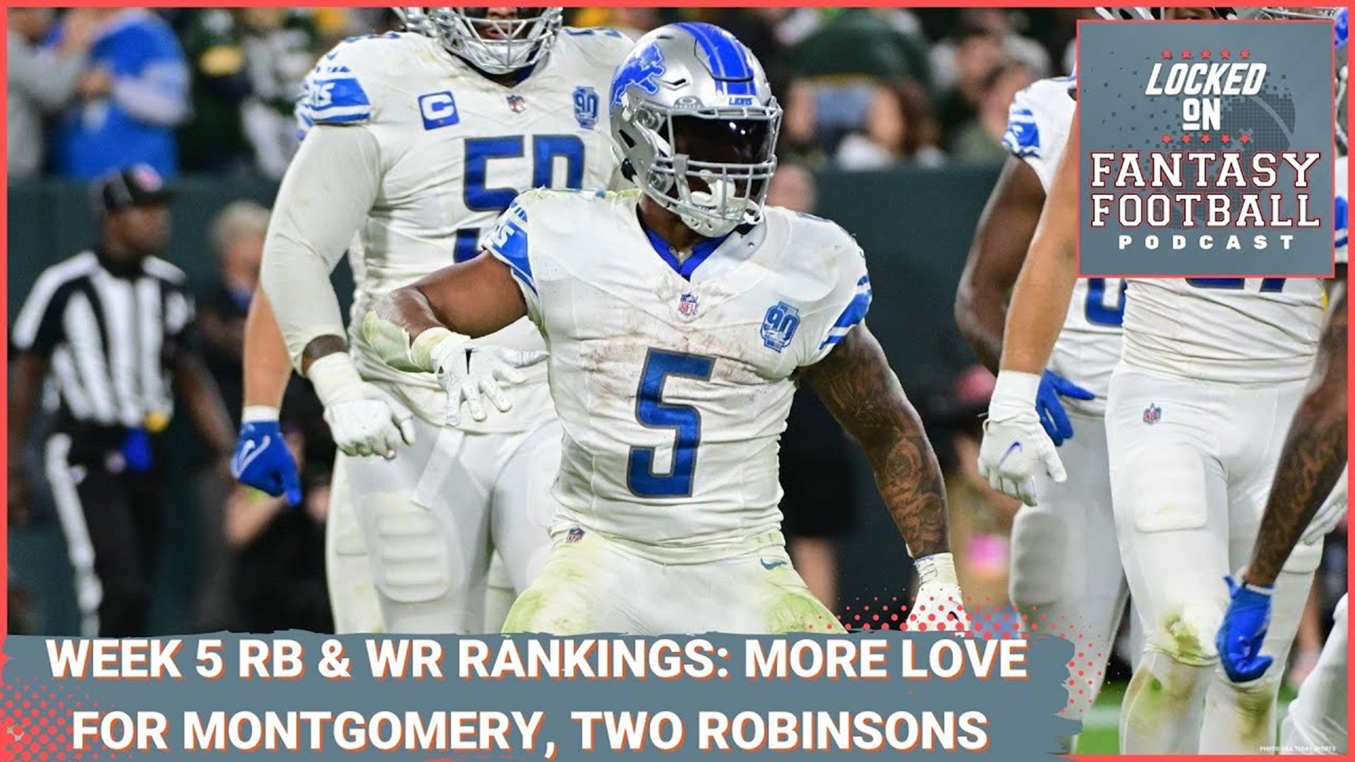 NFL Week 5 Fantasy Football Rankings