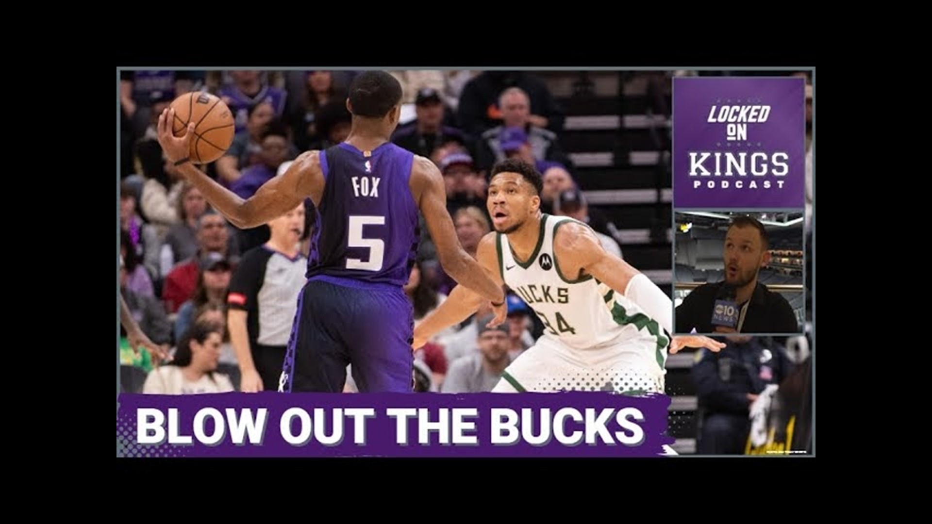 Matt George reacts to the Sacramento Kings' dominant home victory over the Milwaukee Bucks.