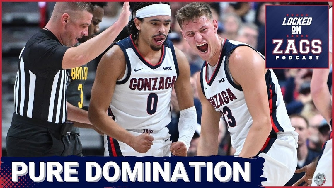 Gonzaga Bulldogs make STATEMENT in blowout victory over Baylor! Depth