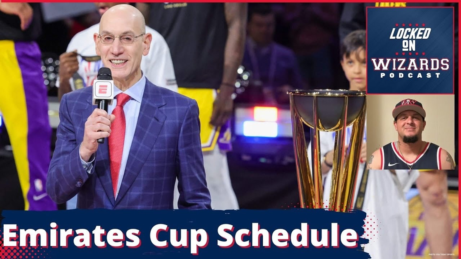 Brandon goes over the details of the Wizards Emirates NBA Cup schedule and talks about what he likes and dislikes about the 2nd year In-Season Tournament.