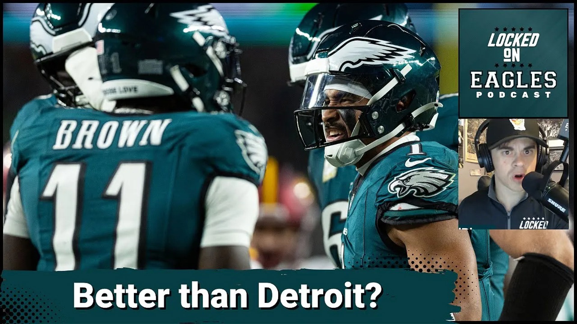 The Philadelphia Eagles are the team to beat in the NFC.....not the Detroit Lions.