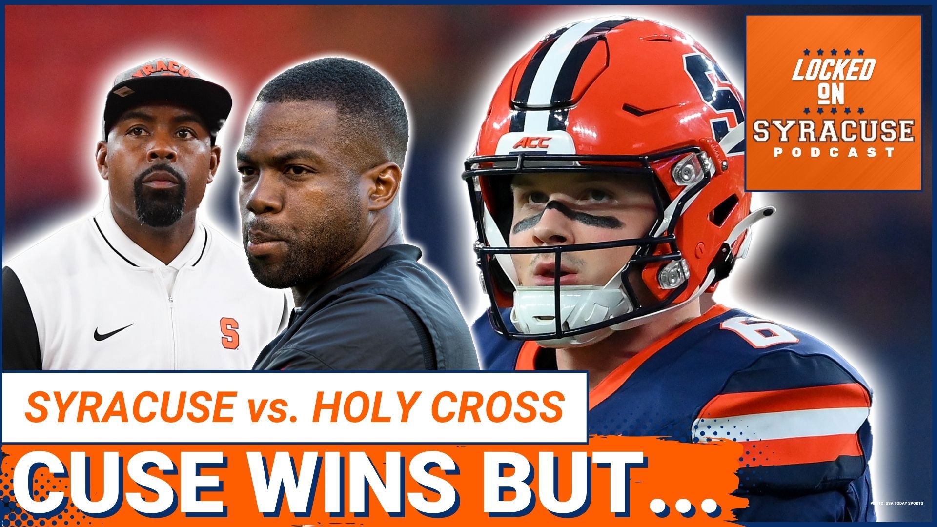 Syracuse Orange Football took down the Holy Cross Crusaders 42-14. Fran Brown's Syracuse team was not perfect, but bounced back.