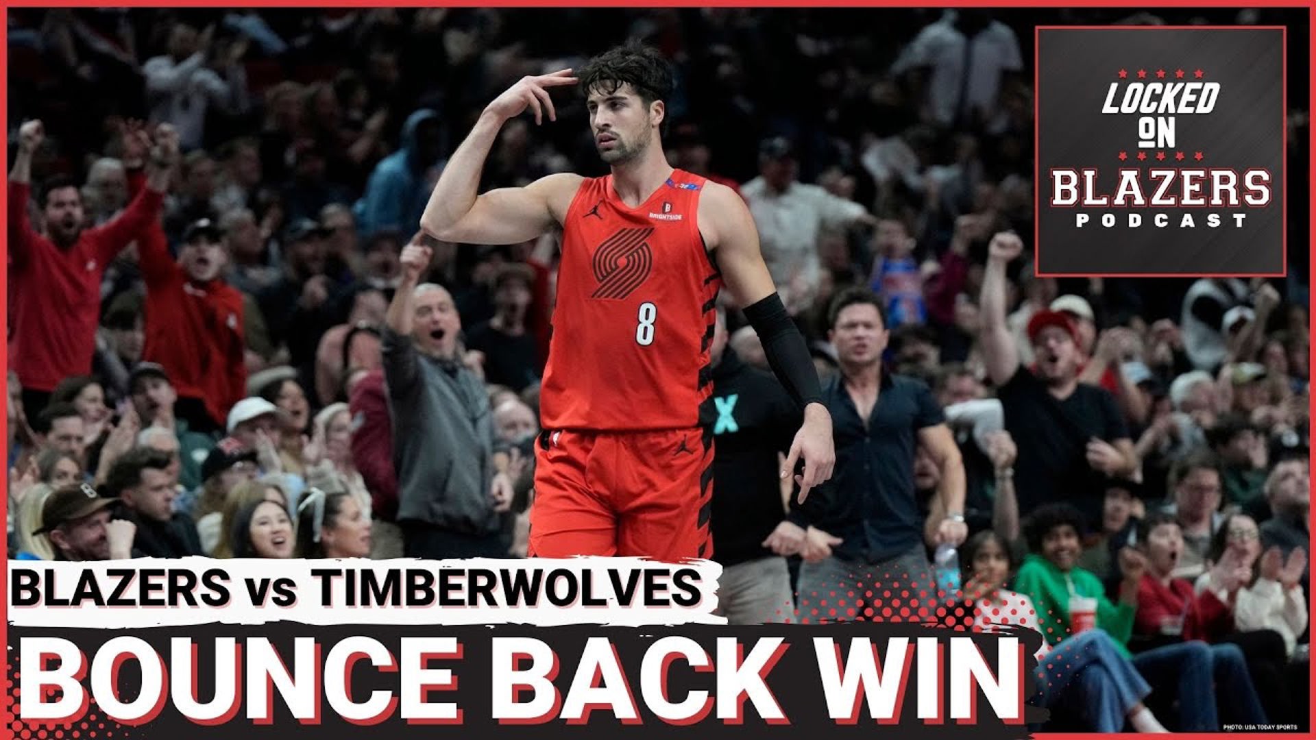 Trail Blazers Earn a Bounce Back Win with 3-Point Barrage | Deni Avdija & Rob Williams Shine