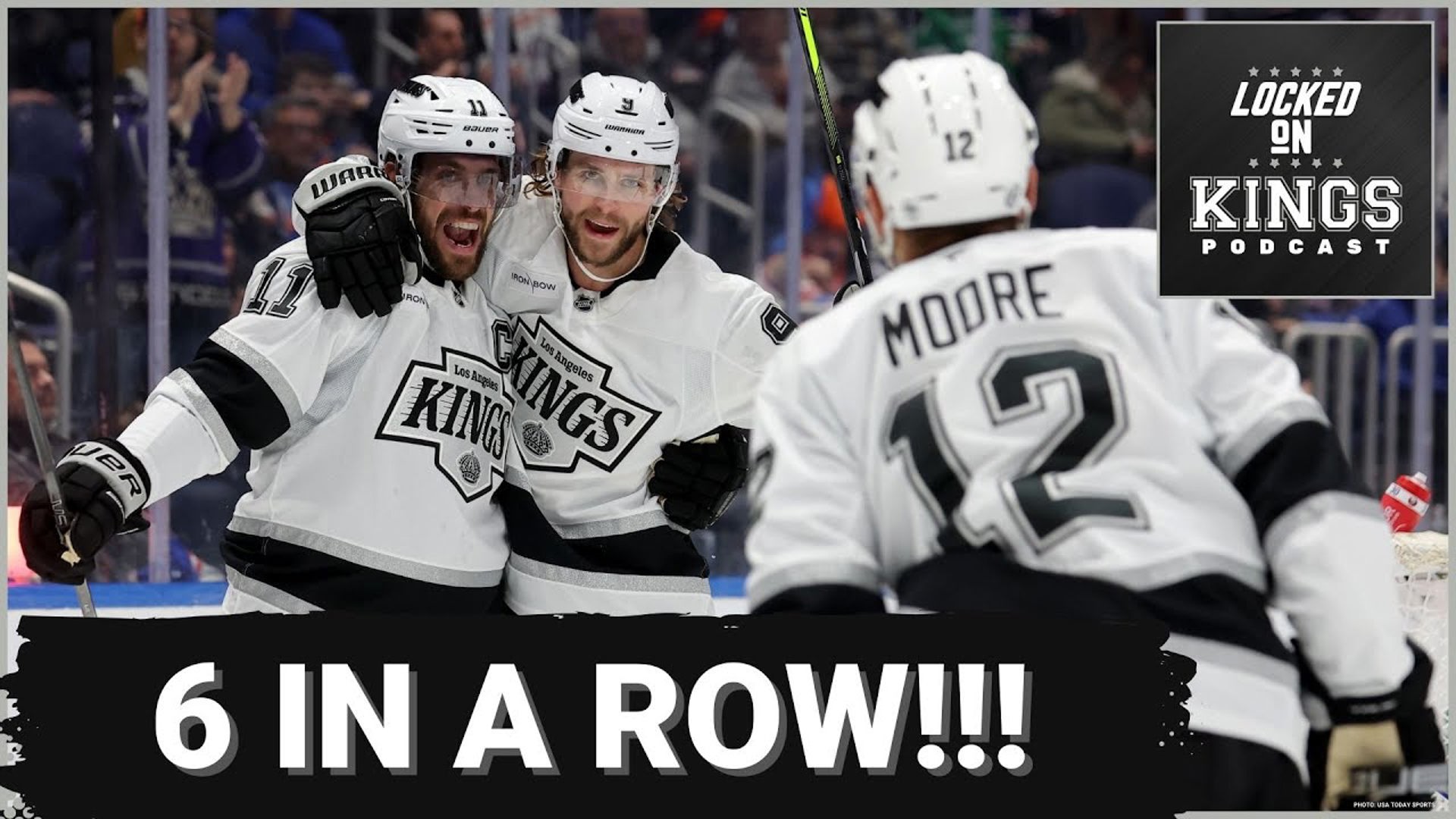 Different place, same result for the Kings who open up their 7 game road trip by beating the Islanders for their 6th win in a row.