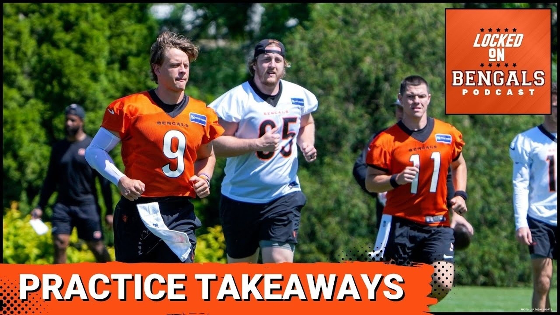 The Cincinnati Bengals had their first OTA practice on Tuesday. The guys share their observations from the session.