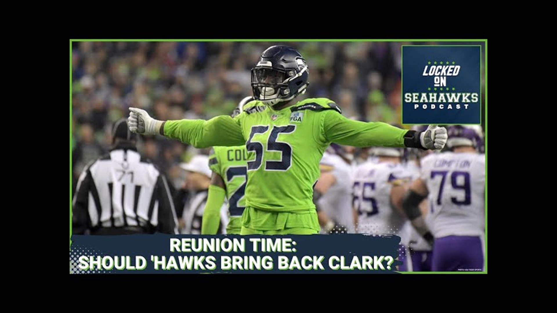 After four years away in Kansas City, former Seahawks draft pick Frank Clark remains unsigned on the free agent market searching for a new team. Should he come back?