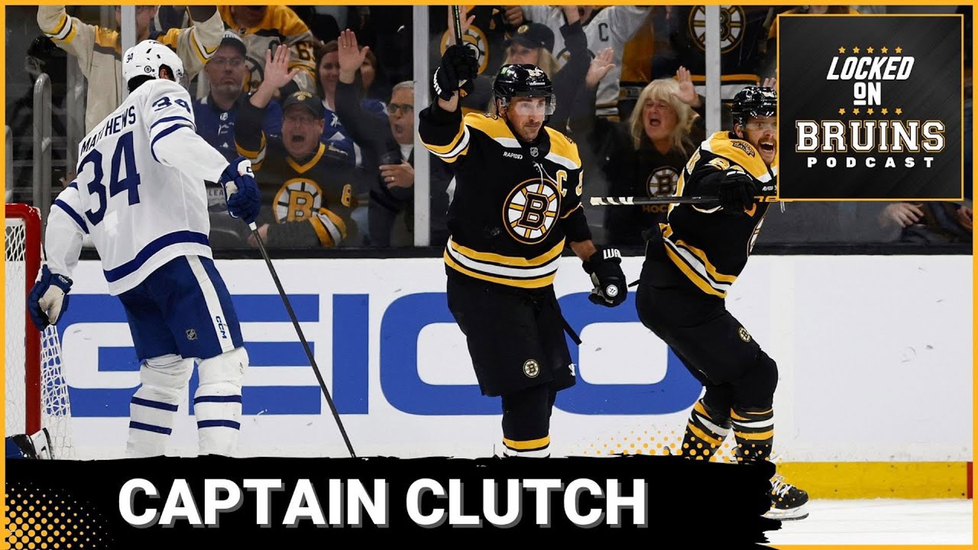 Brad Marchand's 1st goal of season lifts Bruins over Leafs; Captain denies contract extension close