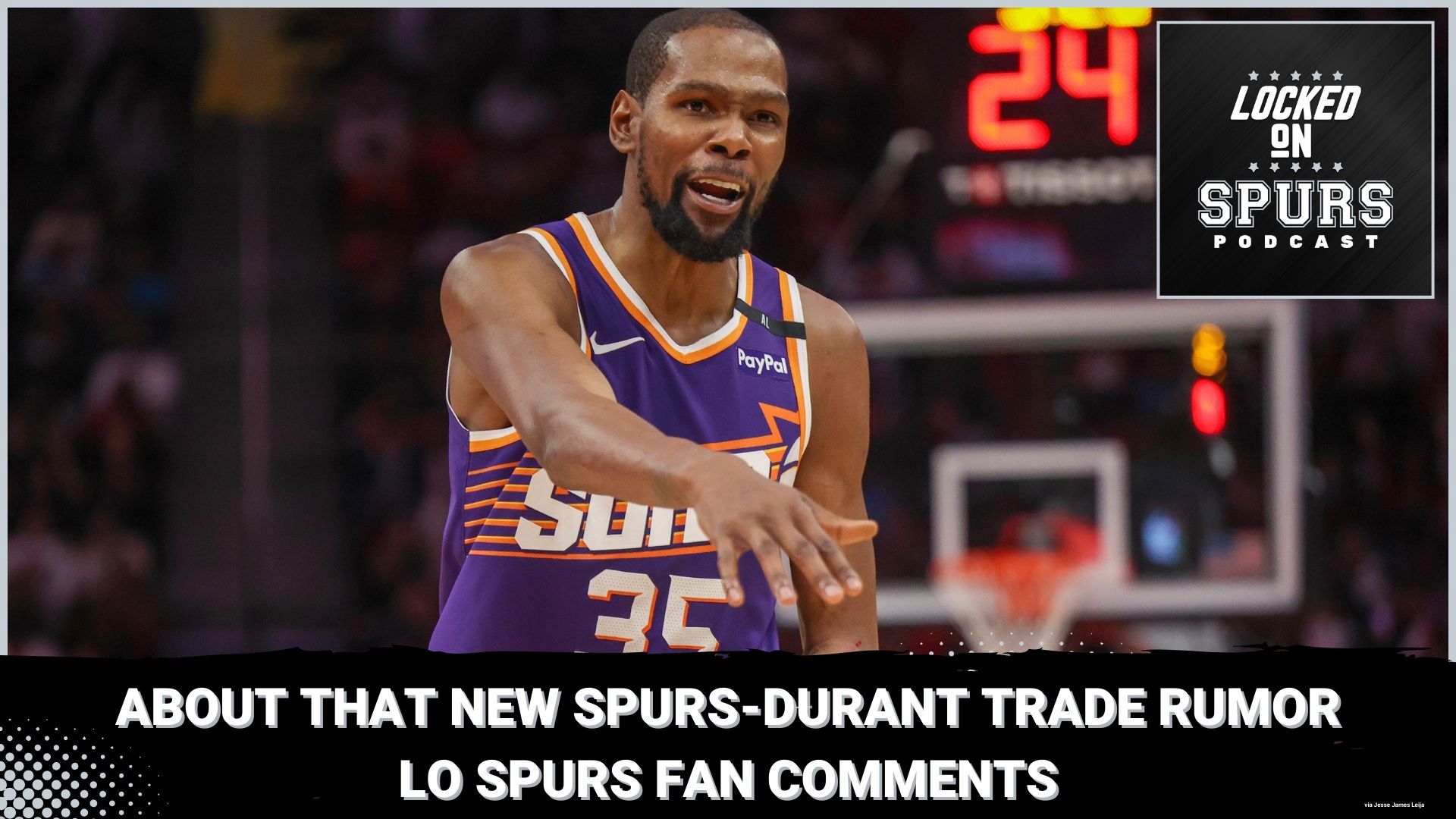 Kevin Durant to San Antonio Spurs trade rumor + Locked On Spurs fan ...