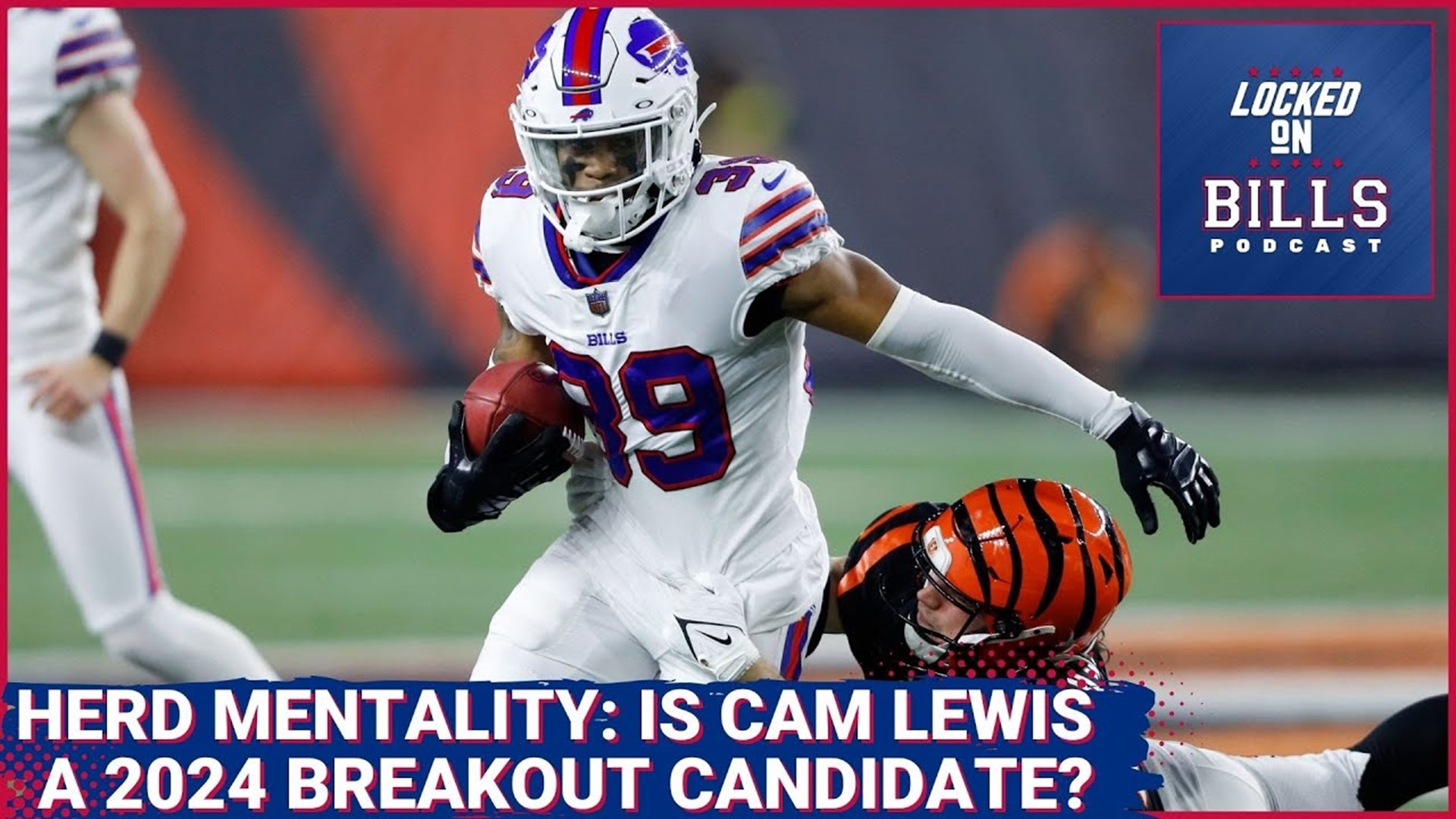 Cam Lewis ready to break out at safety for Buffalo Bills in 2024? NFL Draft trade idea and more!