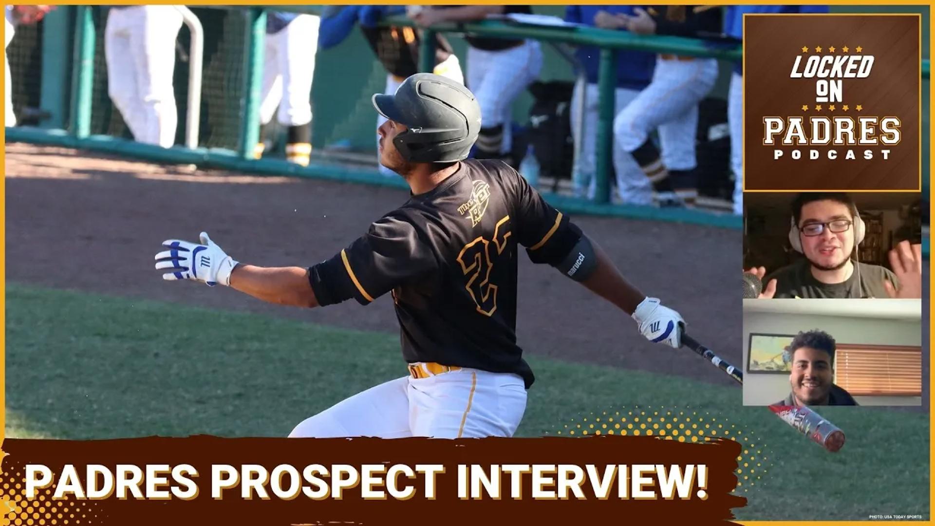 Chatting With San Diego Padres Prospect Romeo Sanabria! | krem.com