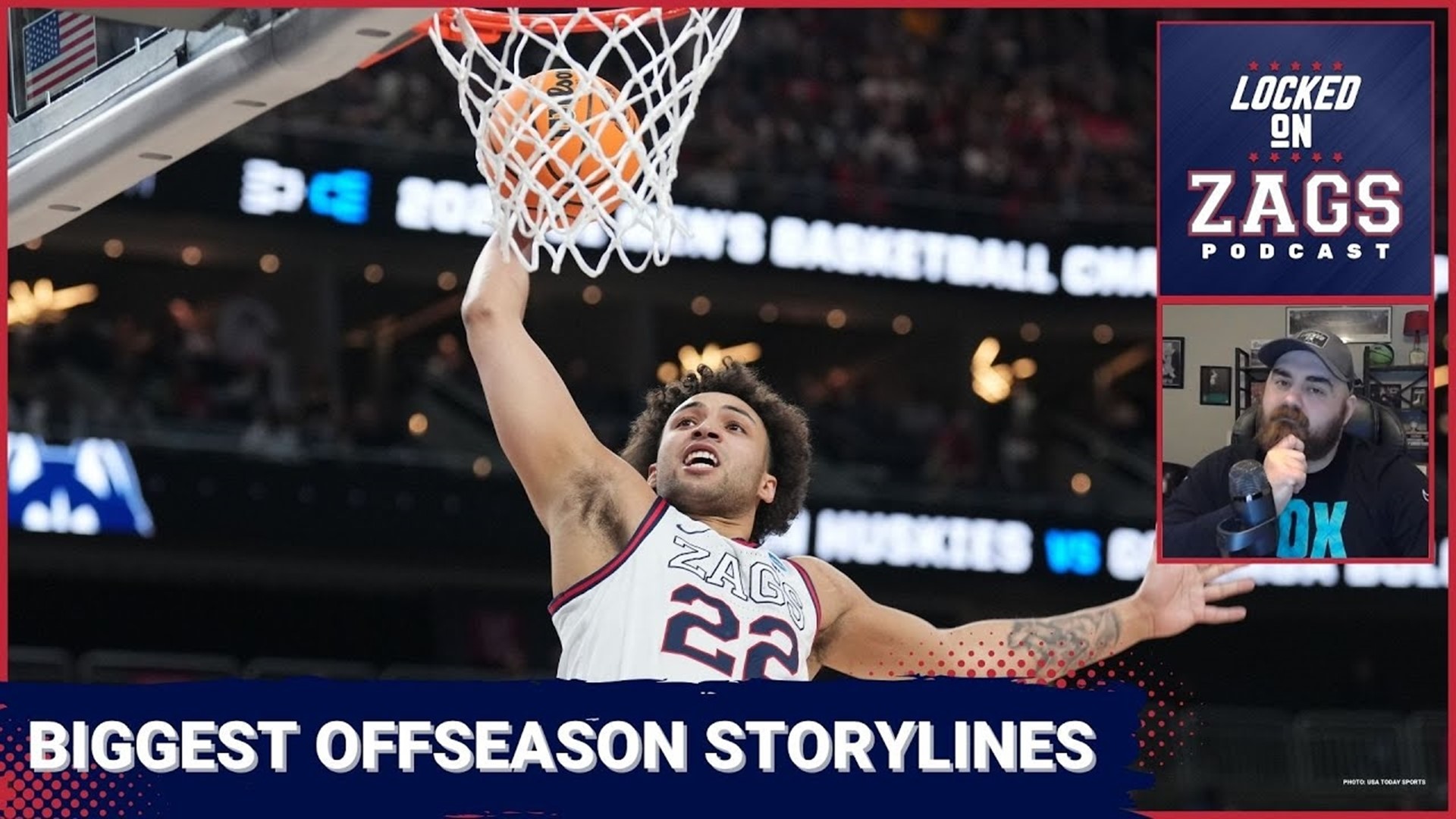 The Gonzaga Bulldogs offseason is here, and it promises to be full of intrigue in Spokane. We discuss the six biggest storylines surrounding Mark Few's team.