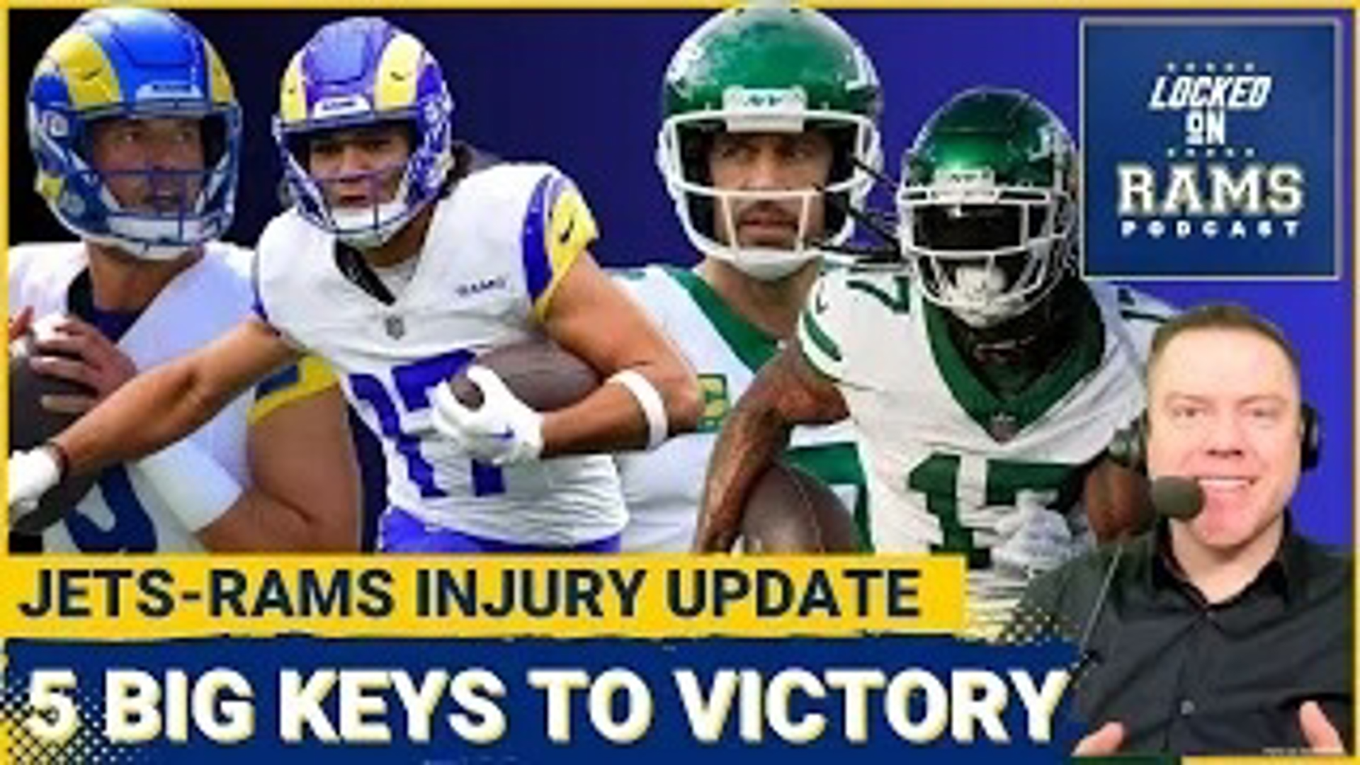 Rams vs jets injury report 5 keys to rams beating jets key matchups