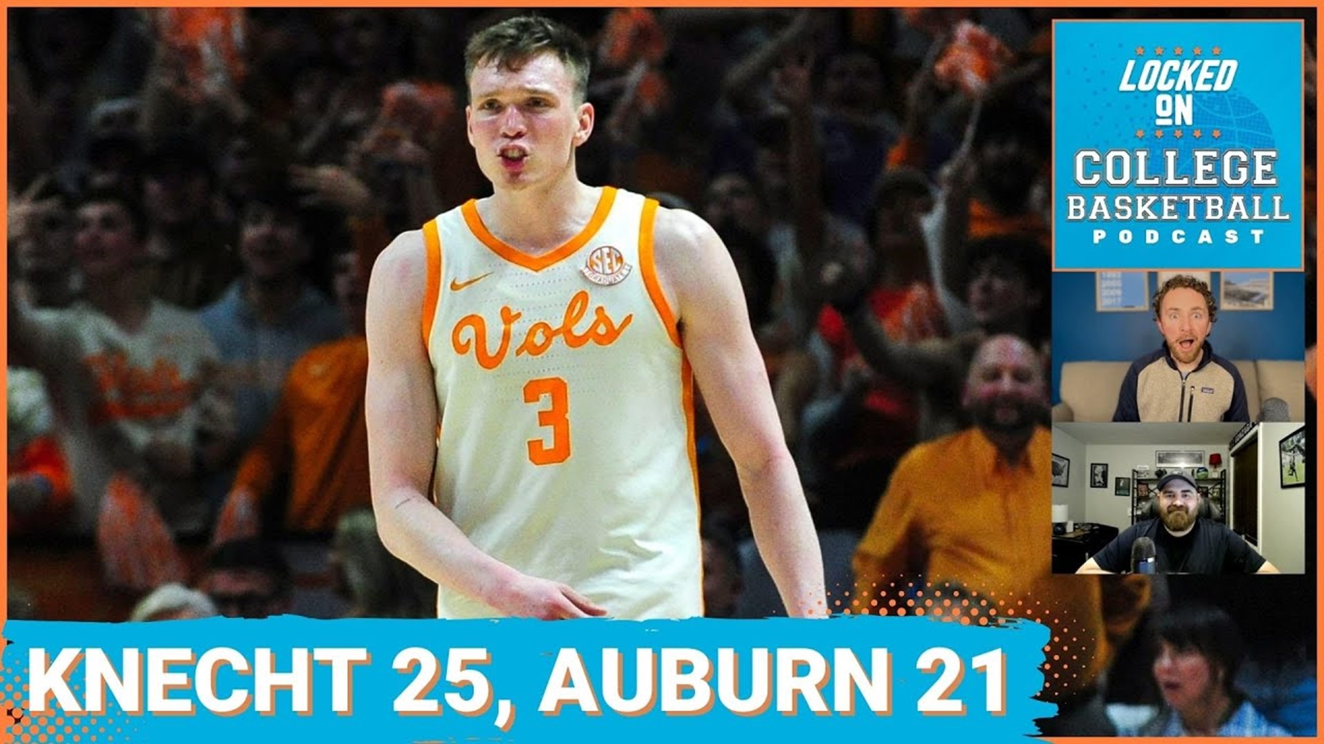 Tennessee's Dalton Knecht OUTSCORES Auburn in final 1201 Big East