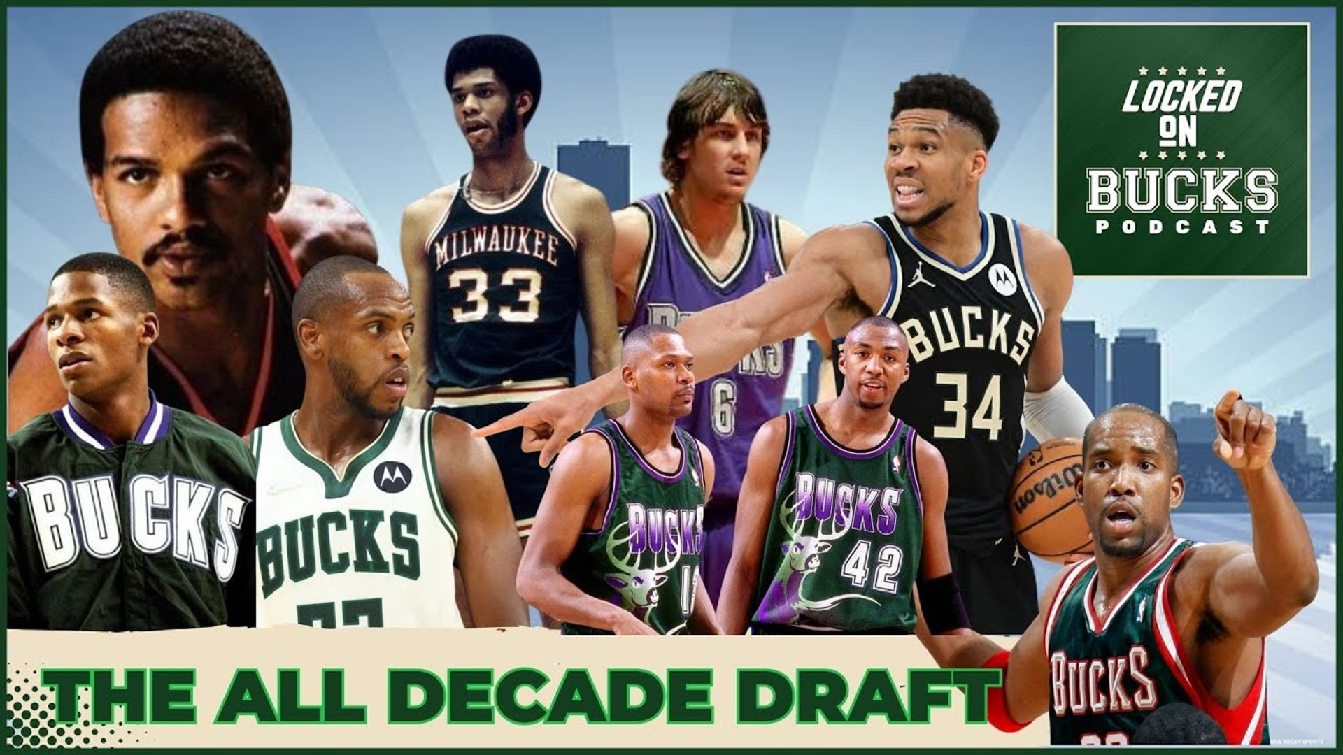 Justin, Camille and Frank discuss the All Decade Milwaukee Bucks draft concept and share their teams.