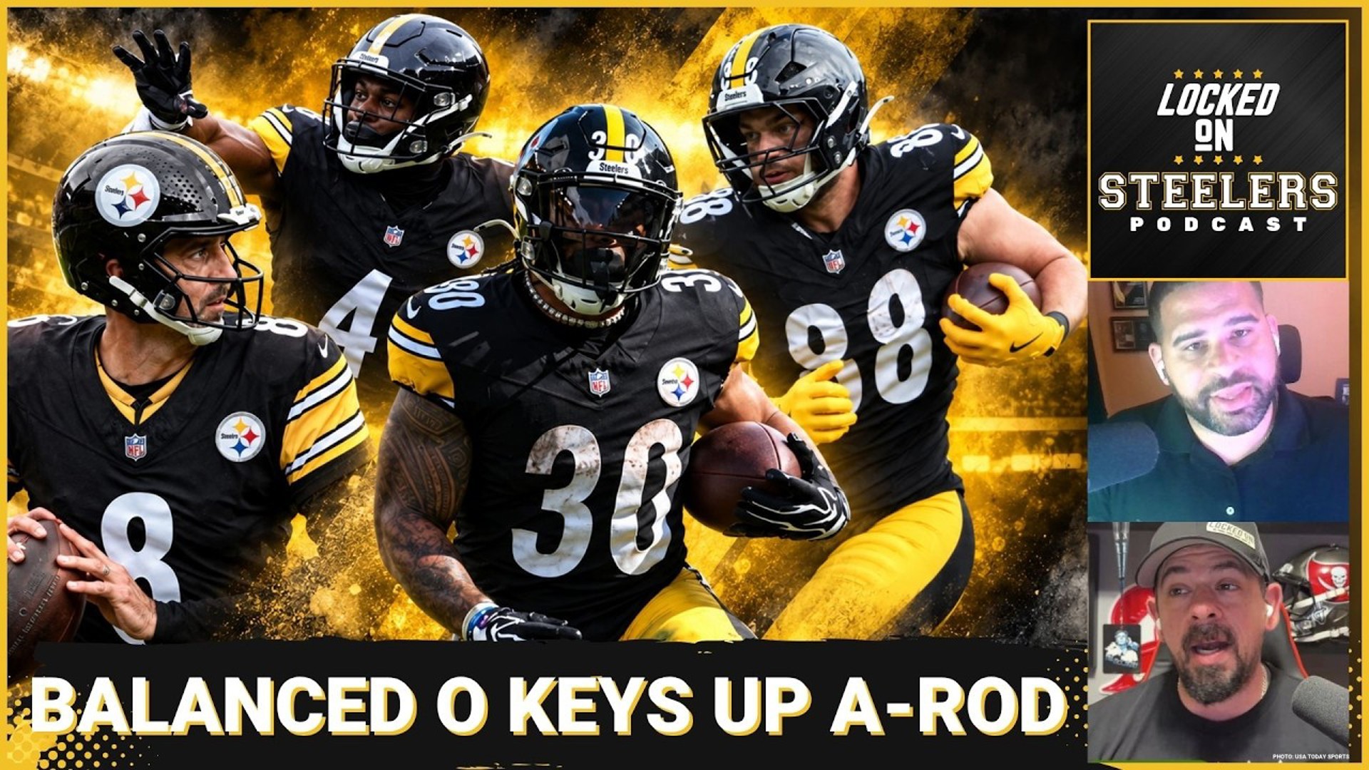Steelers' Offensive Balance Unlocks Aaron Rodgers' Football IQ | Jaylen ...