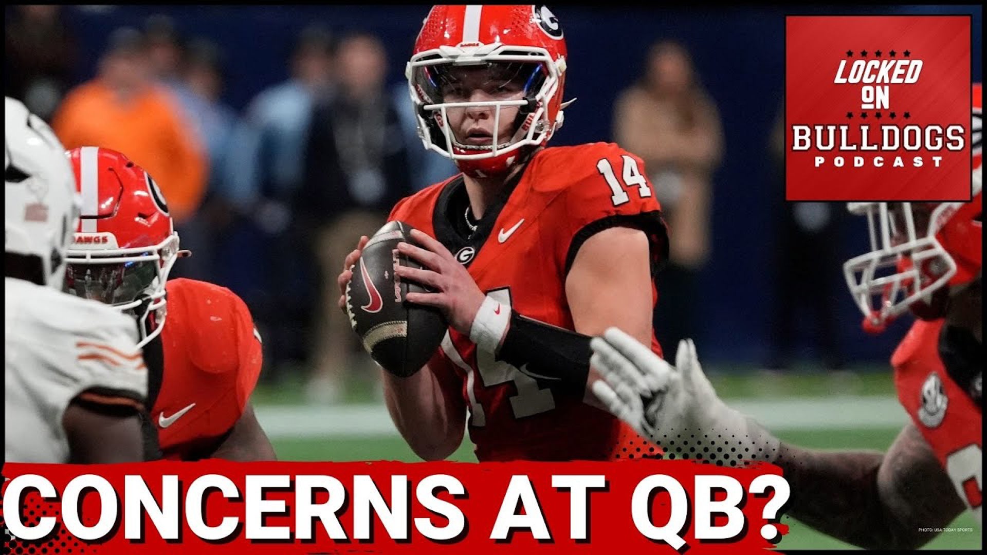 Is there cause for concern with Georgia Football's QB room? Is Gunner Stockton the guy??