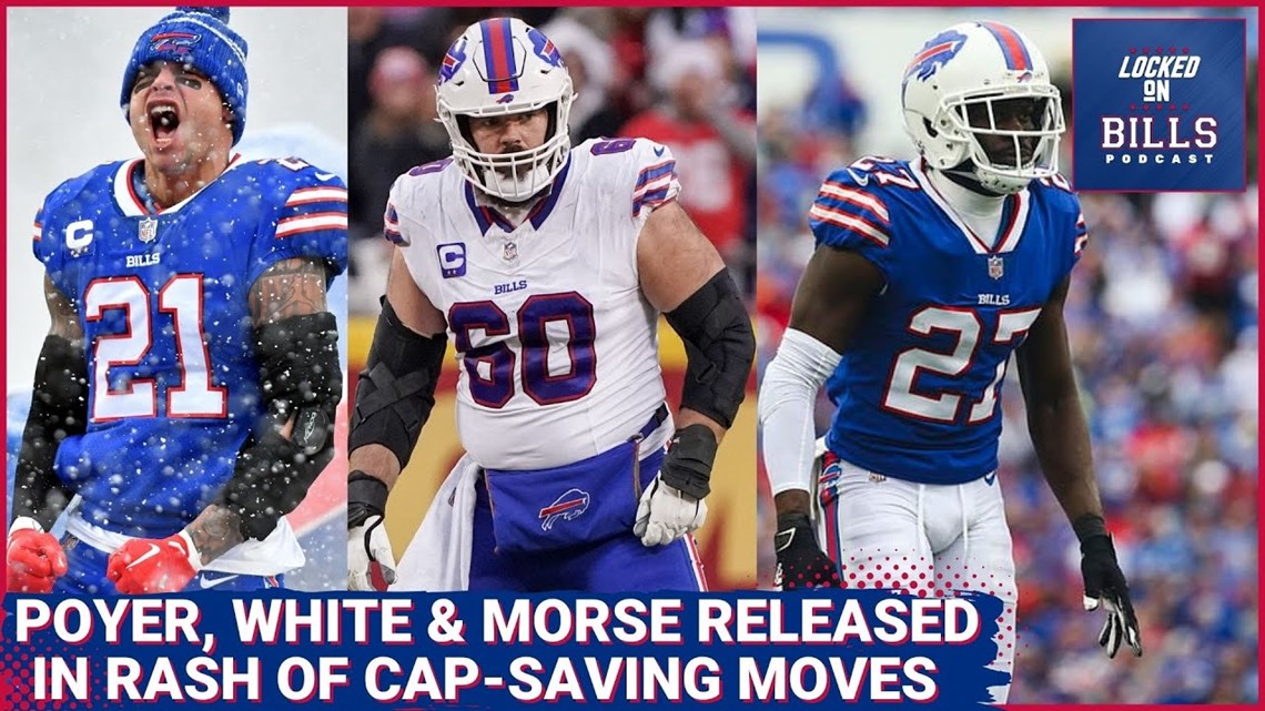 Buffalo Bills Release Jordan Poyer, Tre’Davious White & Mitch Morse ...