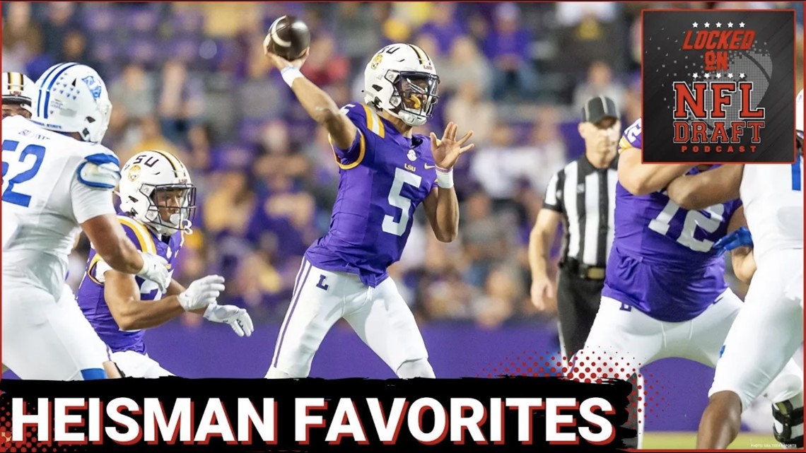 LSU QB Jayden Daniels Is The Heisman Favorite...for NOW | NFL Draft ...