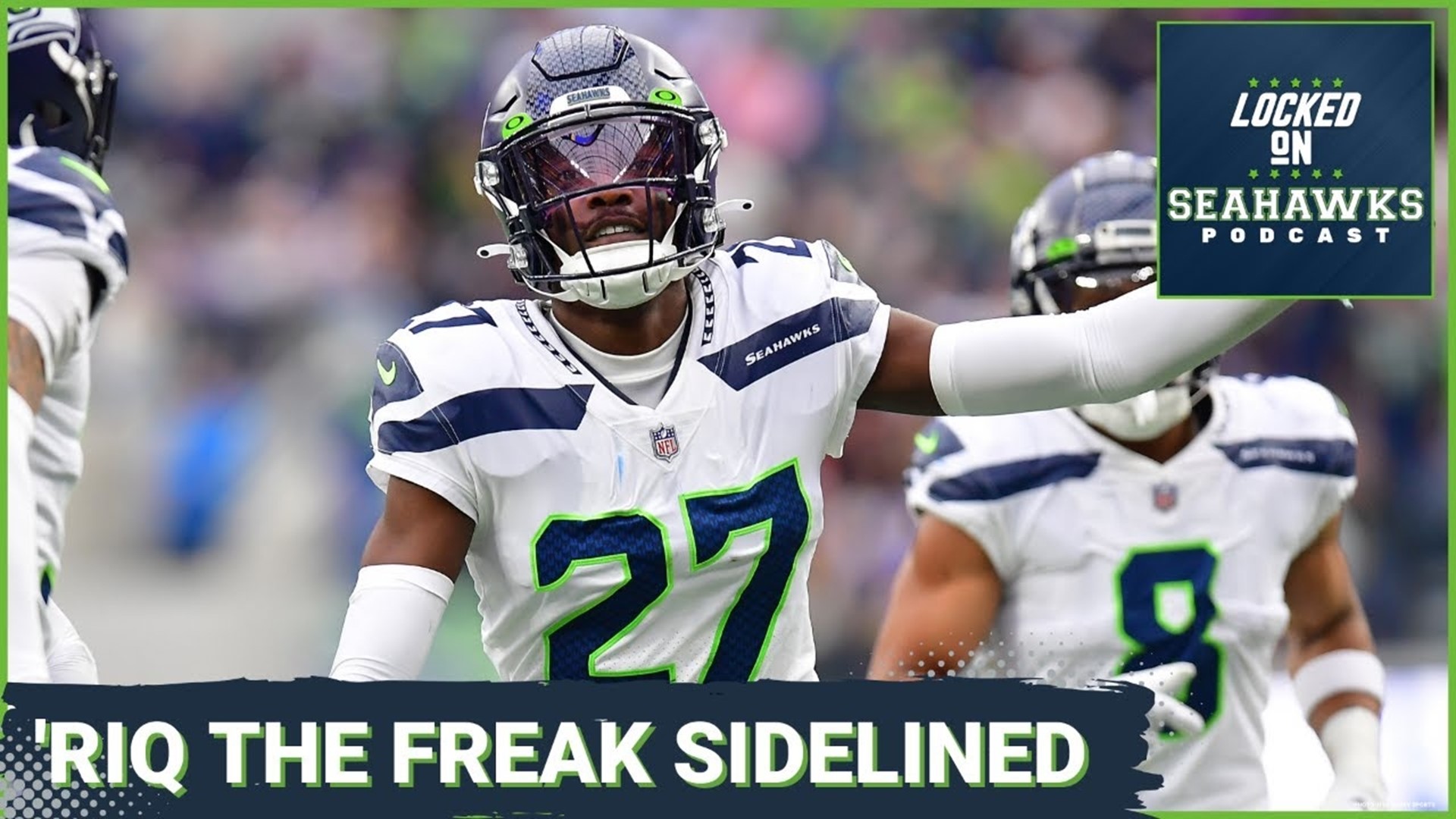 The Seahawks will be without rising star cornerback Tariq Woolen for the rest of their offseason program after he suffered a bizarre knee injury.