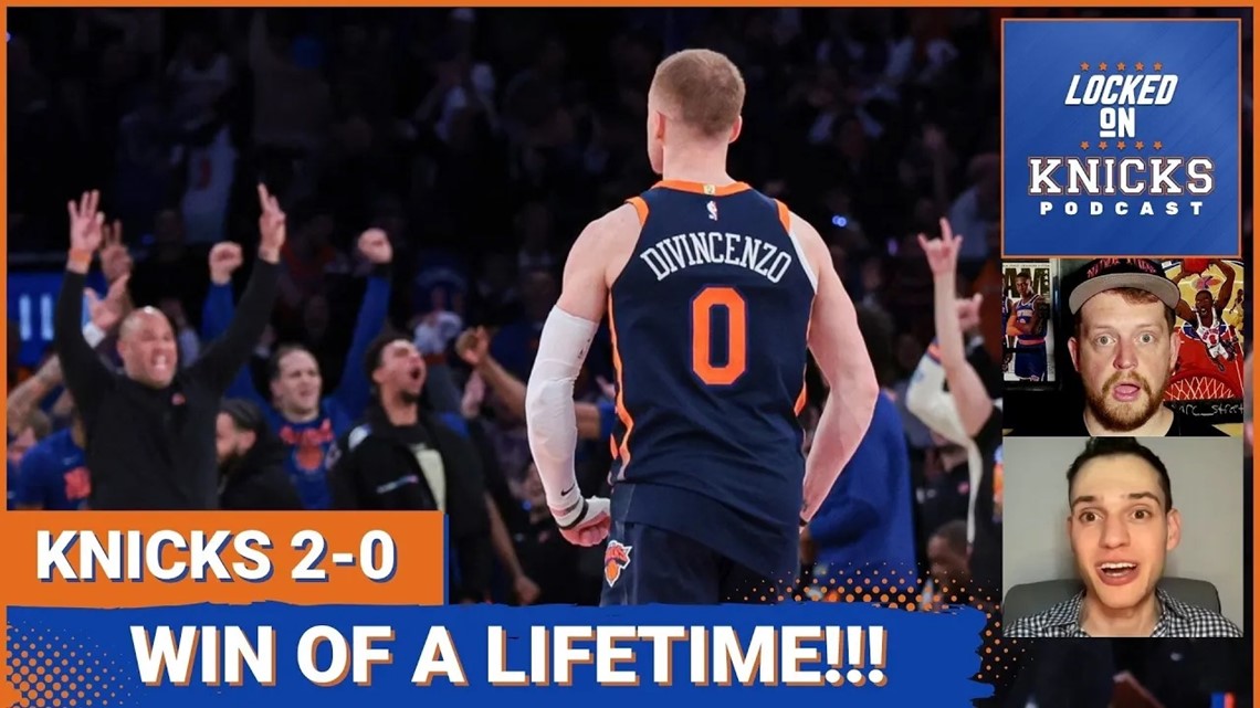 Donte DiVincenzo Hits the Shot of the Century For the Knicks As They ...