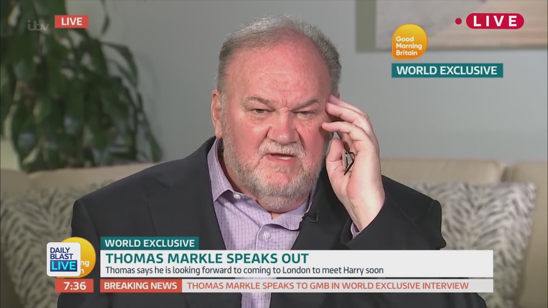 A royal scandal is just waiting to happen thanks to the Markle family. Meghan's semi-estranged father, Thomas Markle, has spoken out in his first interview since the royal wedding on May 19th. From selling photographs to tabloids to not regretting missing
