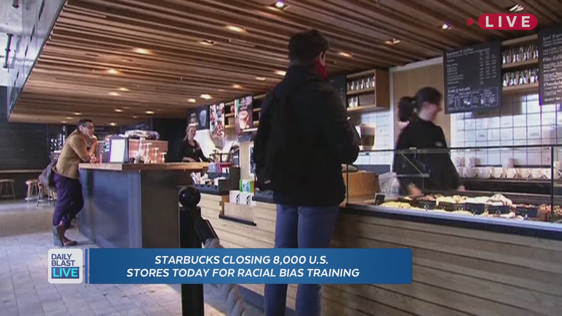 More than 8,000 Starbucks stores are closing their doors today to undergo racial bias training for their employees. This move came in direct response to the arrest of two black men in Philadelphia back in April. Daily Blast LIVE spoke with Starbucks Chief