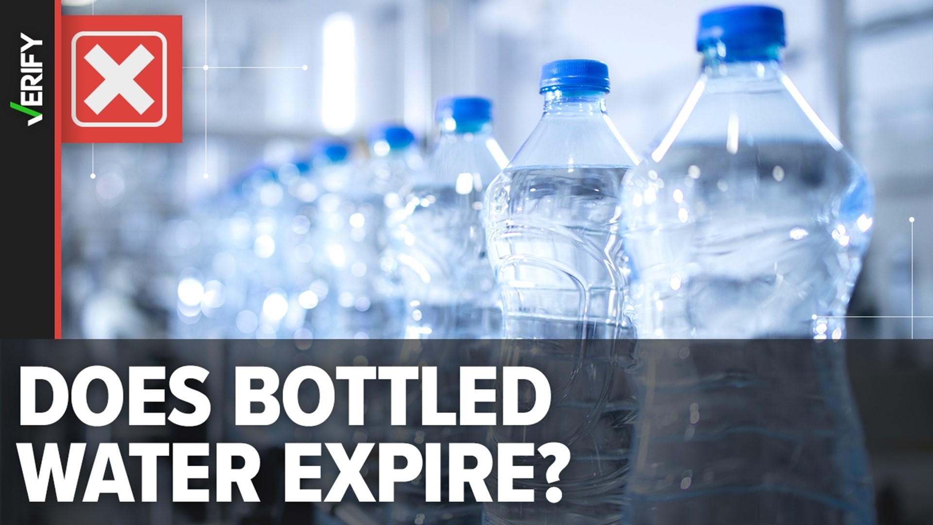 Properly stored, unopened bottled water doesn’t expire