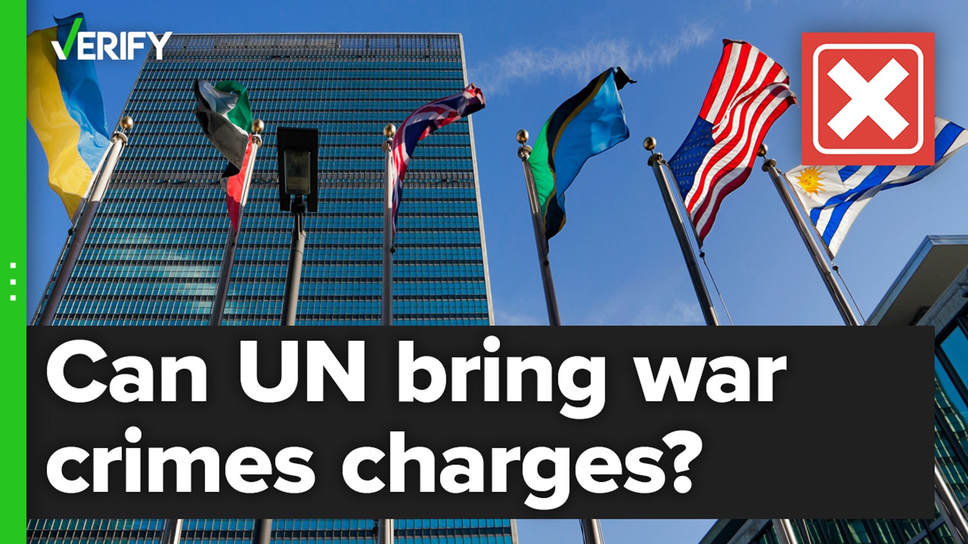 International and domestic courts, including the International Criminal Court, can charge people with war crimes and prosecute them.