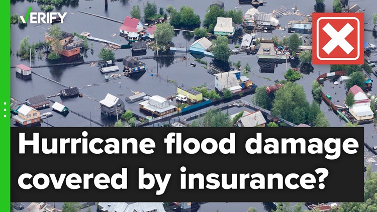 Hurricane flood damage is not covered by homeowners and renders insurance