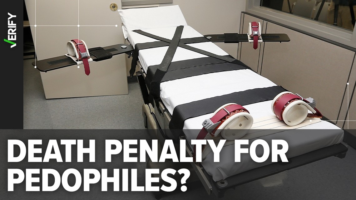Idaho pedophile death penalty bill: What we can VERIFY | krem.com