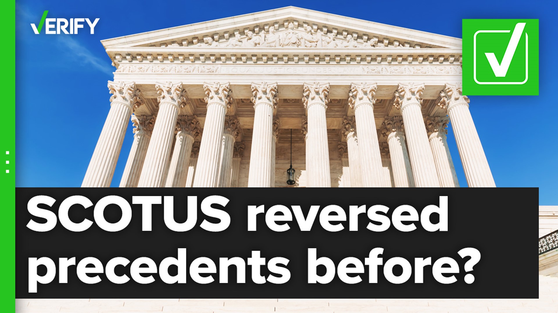 According to historical records, the Supreme Court has overturned more than 100 decisions to set new precedents.