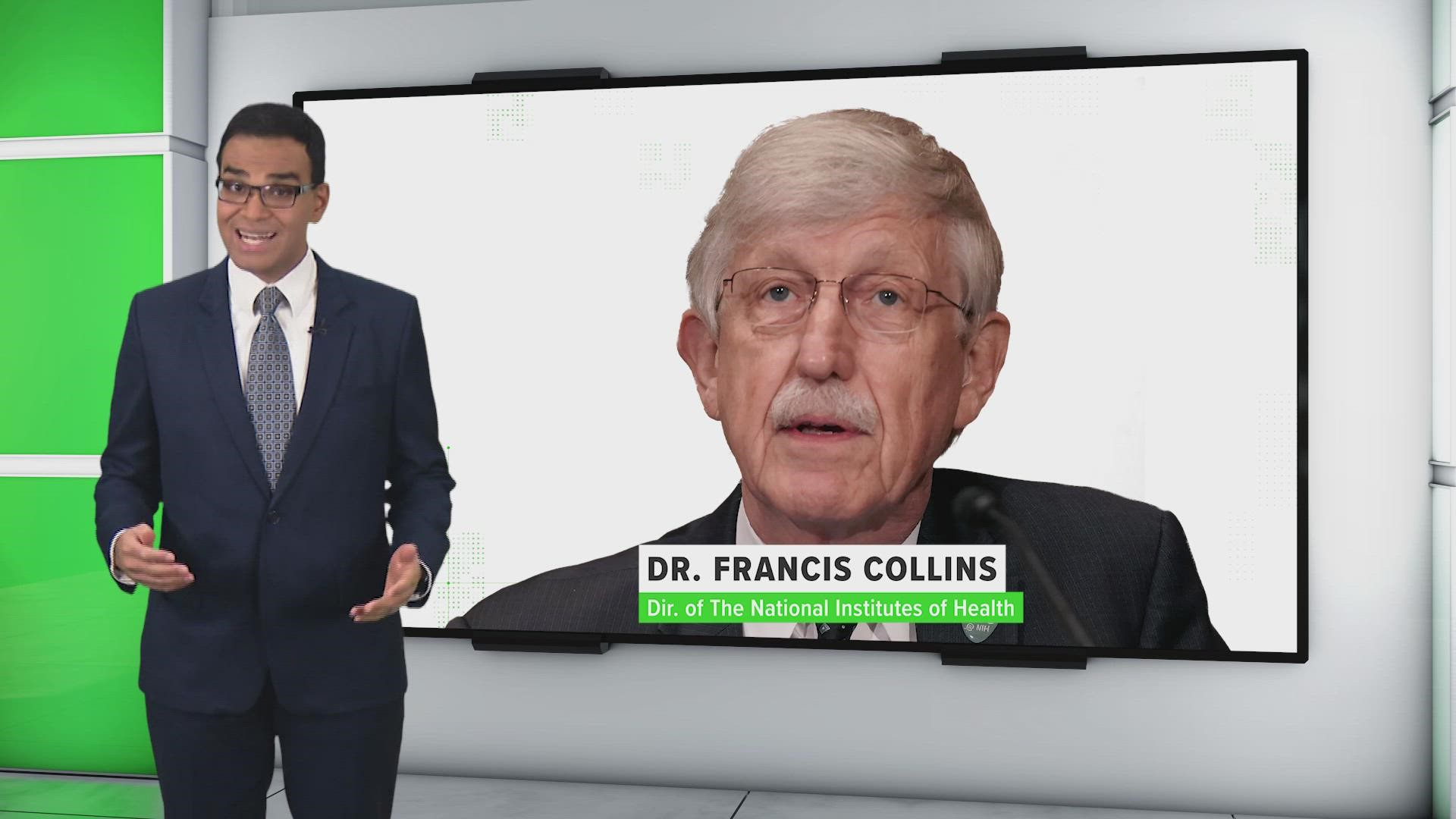 Some Twitter users wondered if a video of NIH Director Francis Collins singing a song about the pandemic at a town hall was a deepfake. It’s real.